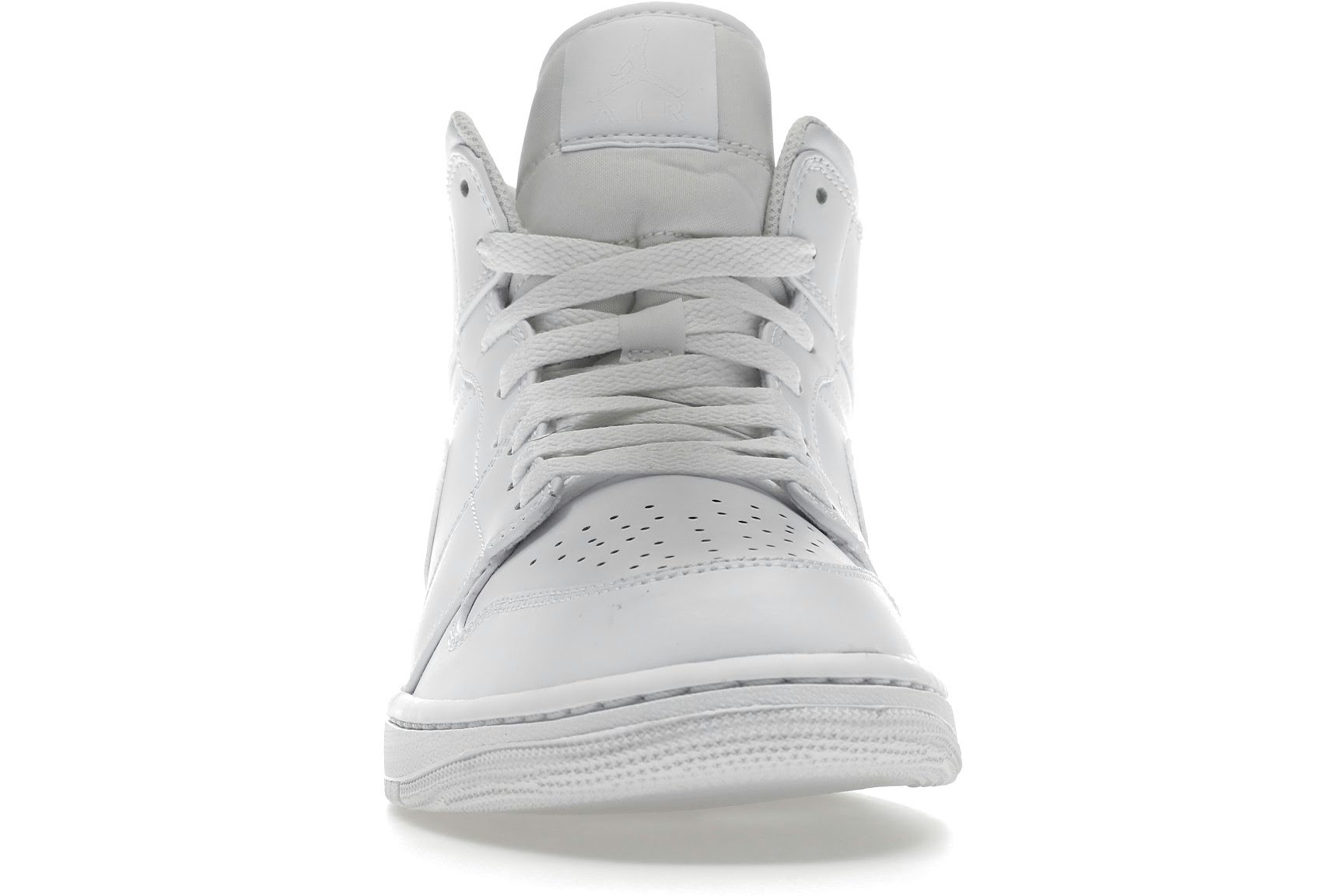 Jordan 1 Mid Triple White