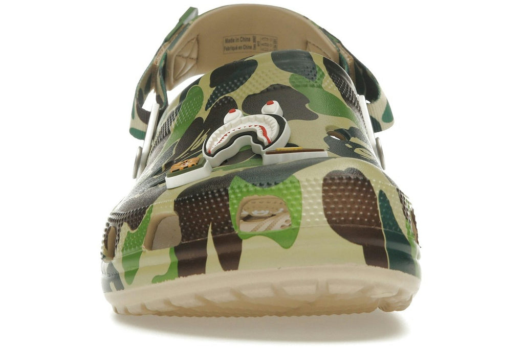 Crocs Classic Clog A Bathing Ape ABC Camo Green
