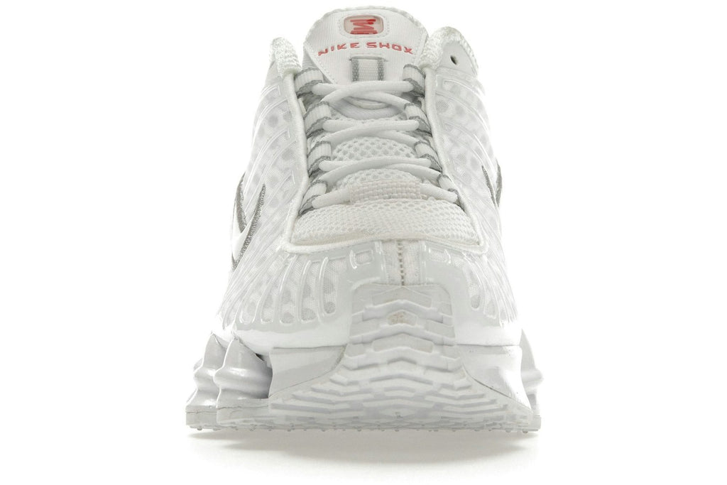 Nike Shox TL White Metallic Silver Max Orange (Women's)