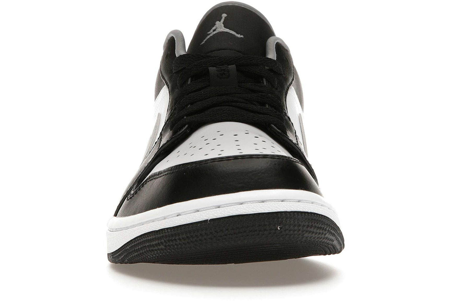Jordan 1 Low Black White Grey-2