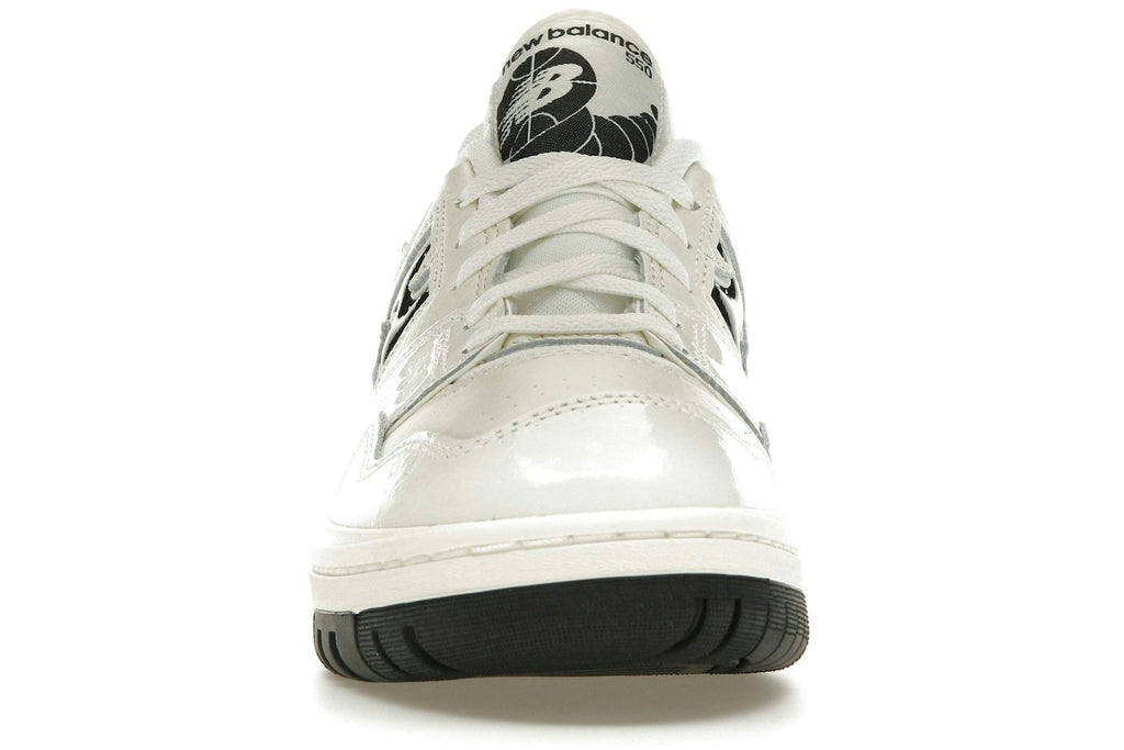 New Balance 550 Sea Salt Black Patent-2