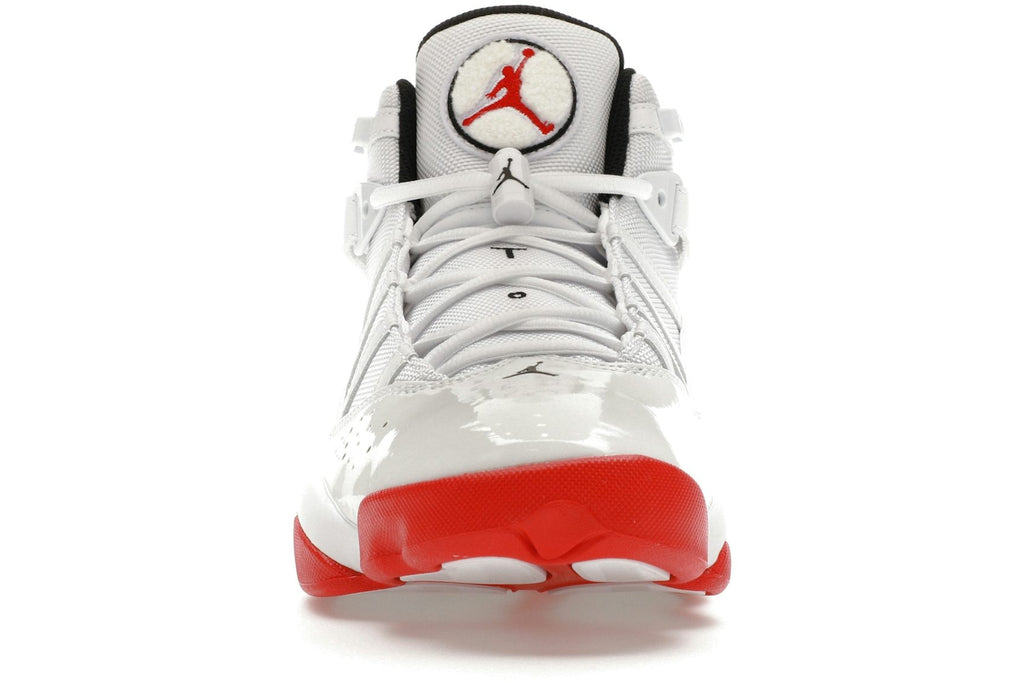 Jordan 6 Rings White University Red Black-2