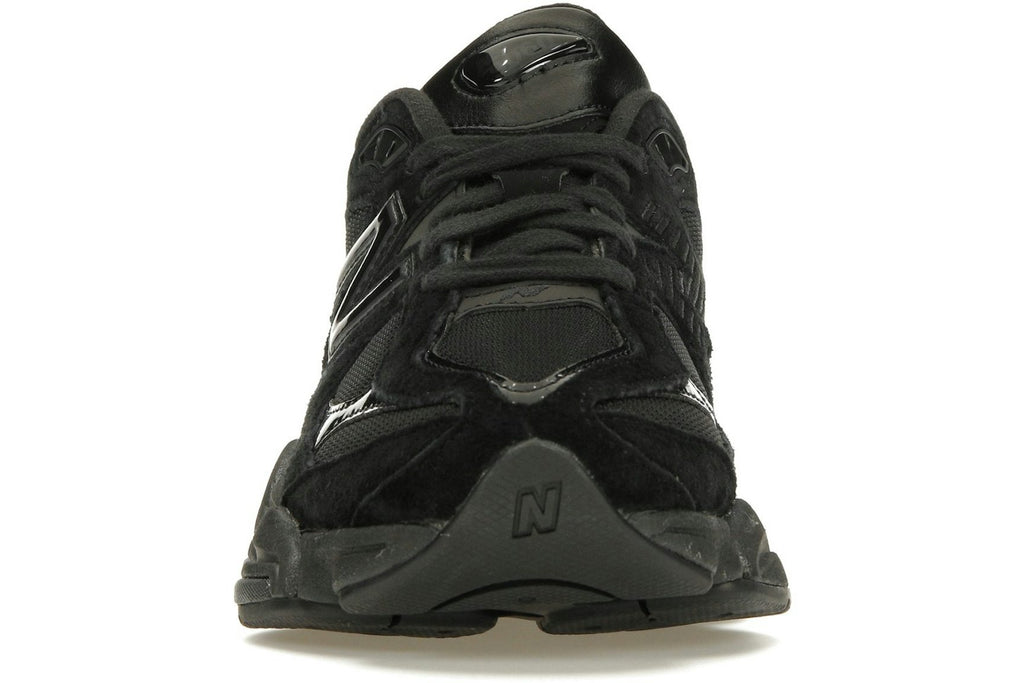 New Balance 9060 Triple Black Patent-2