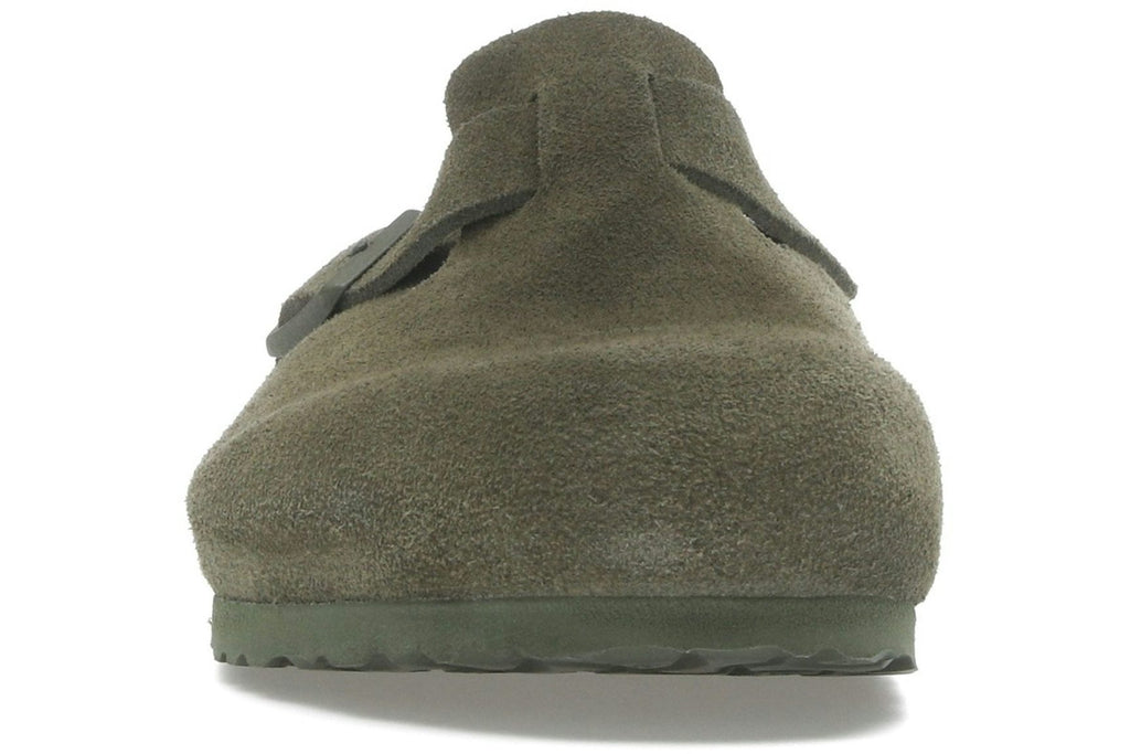 Birkenstock Boston Suede Thyme-2