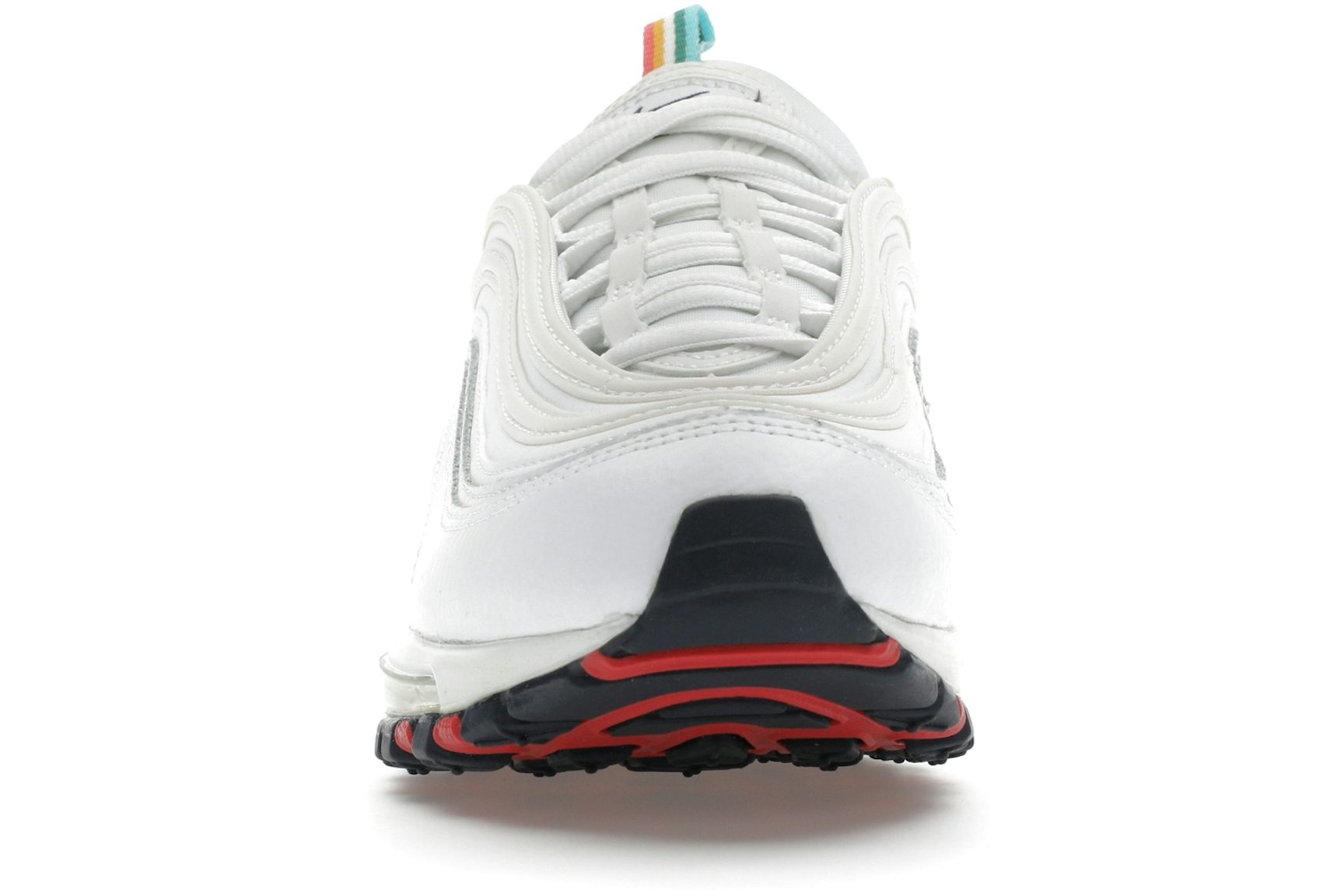 Nike Air Max 97 White Multi Color Pull Tabs (Women's)-2