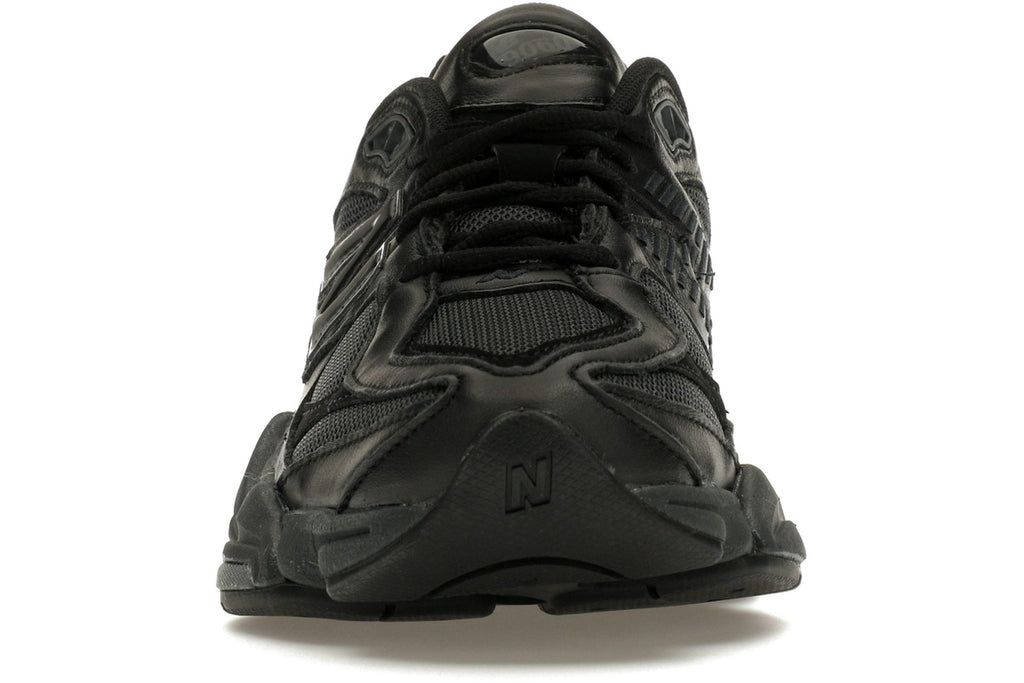 New Balance 9060 Triple Black Leather-2