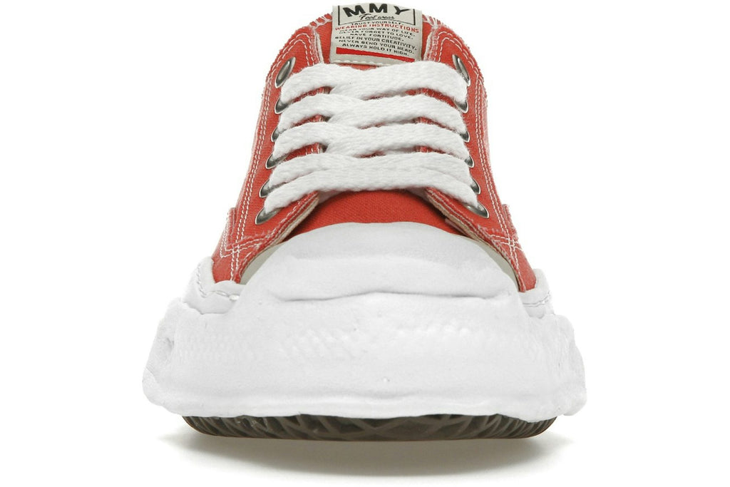 Maison Mihara Yasuhiro Hank OG Sole Canvas Low Orange-2