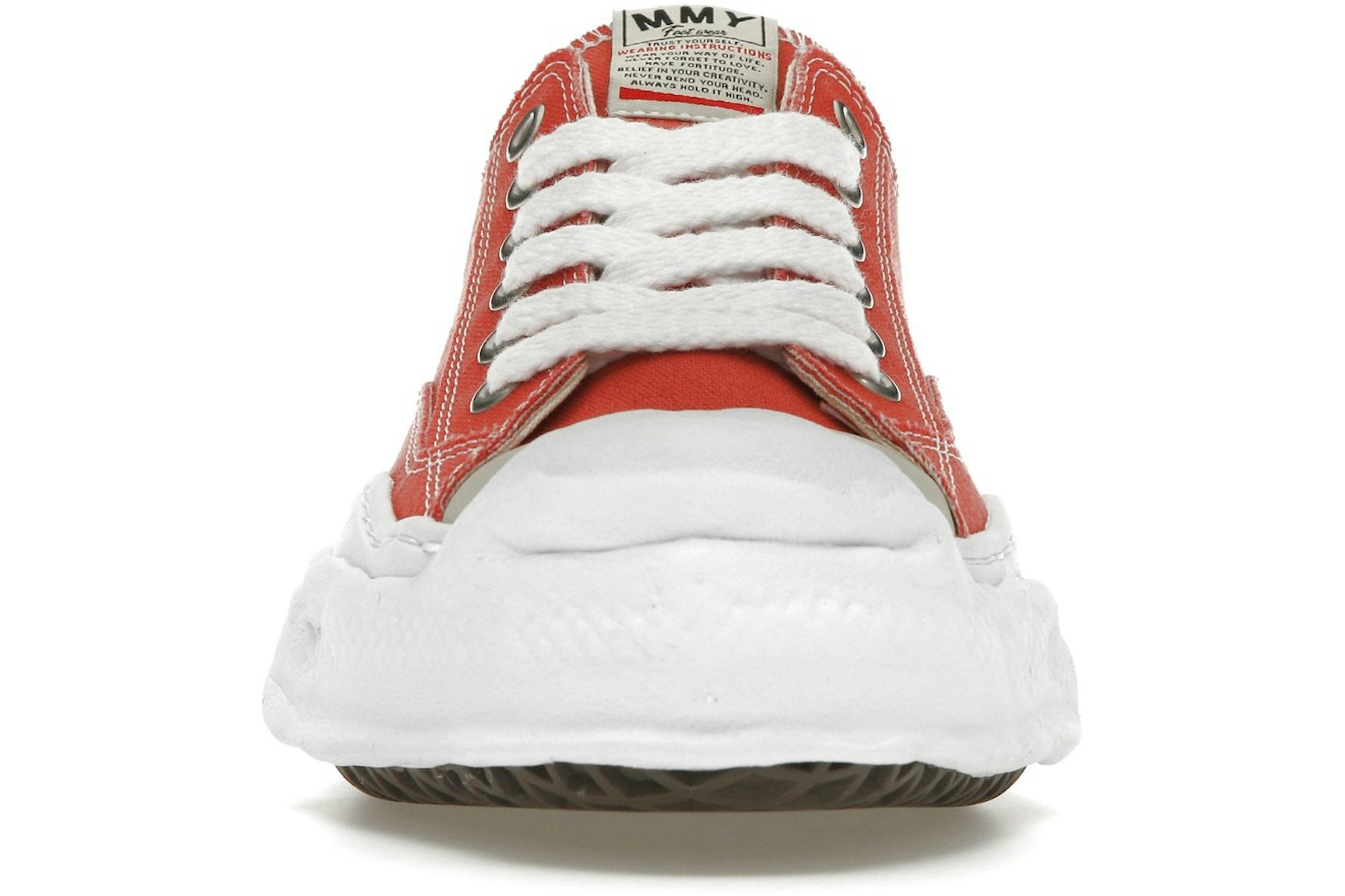 Maison Mihara Yasuhiro Hank OG Sole Canvas Low Orange-2