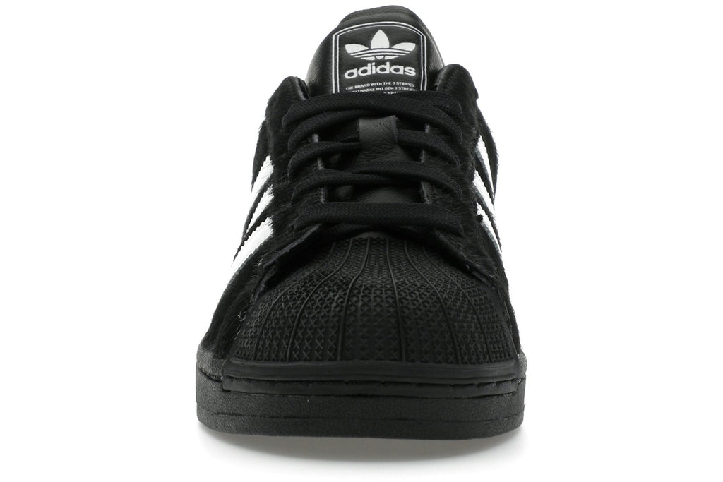 adidas Superstar II Black Ponyhair (Women's)-2