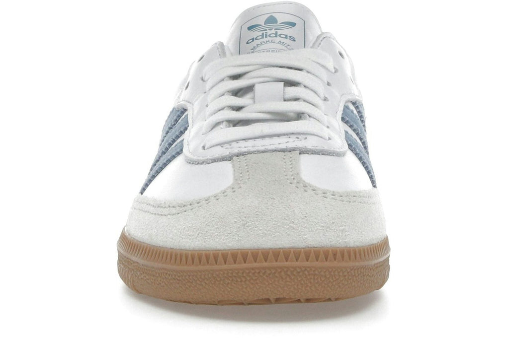 adidas Samba OG White Alumina Ash Blue (Women's)-2