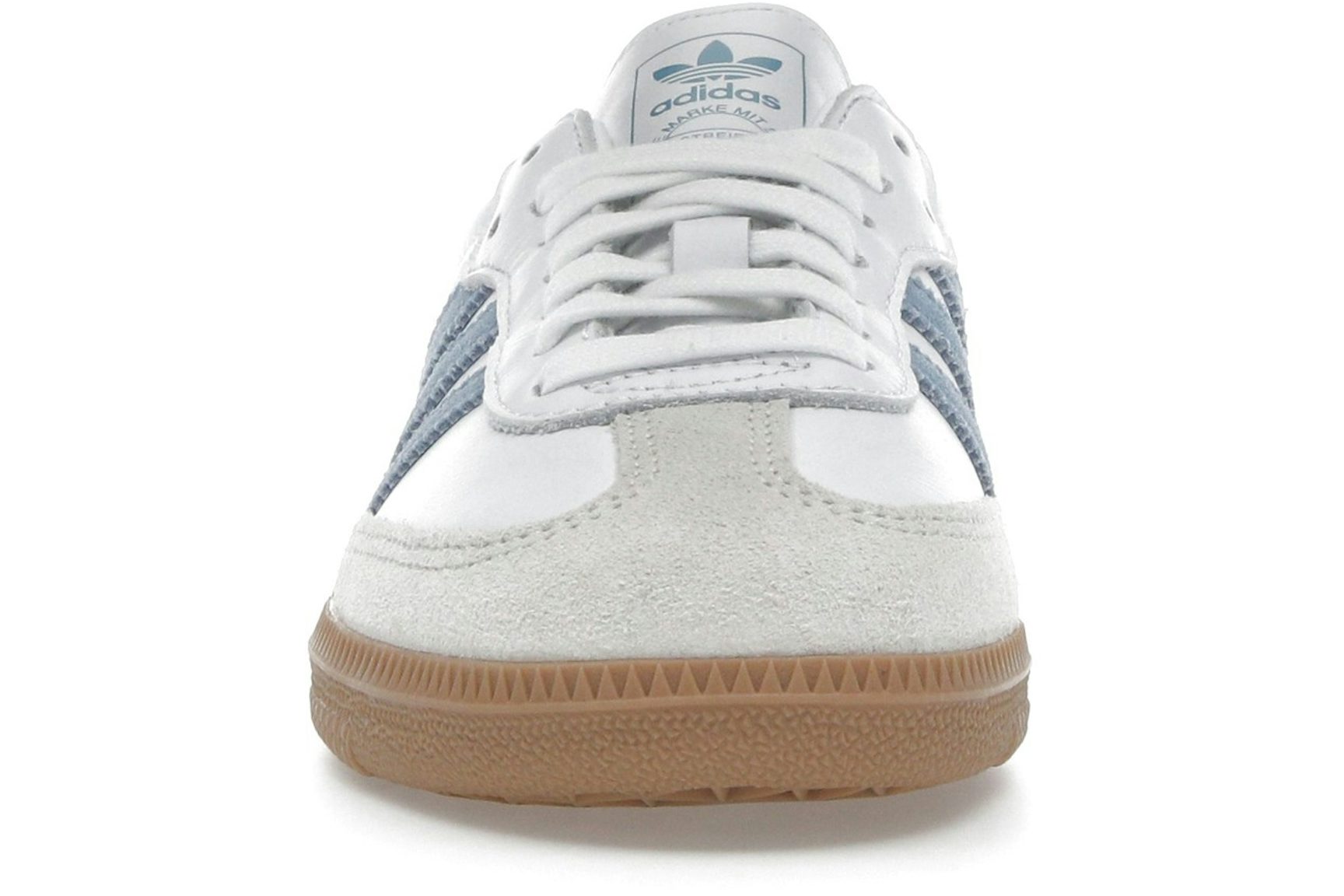 adidas Samba OG White Alumina Ash Blue (Women's)-2