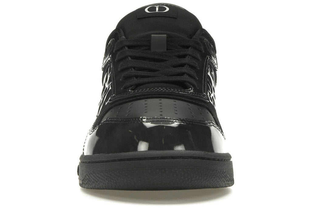 Dior B27 Low Black Patent Dior Oblique Gravity Embossed-2