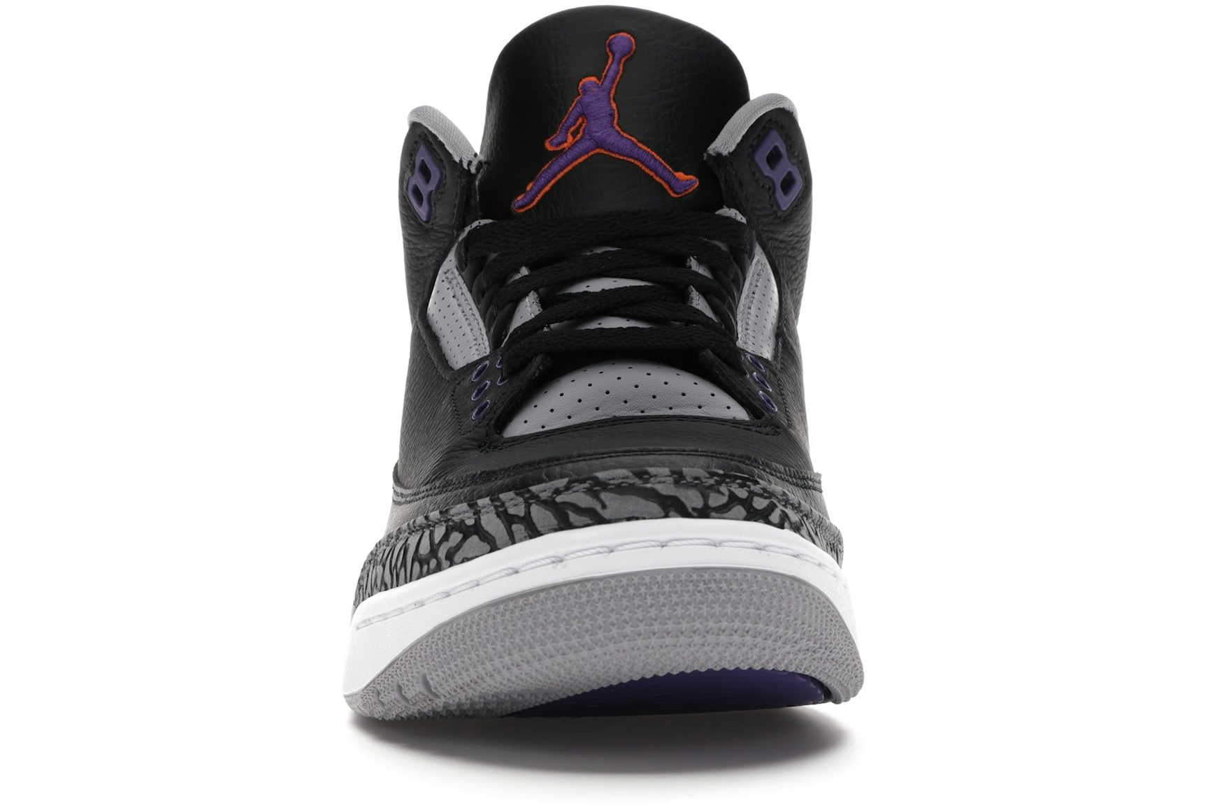 Jordan 3 Retro Black Court Purple-2
