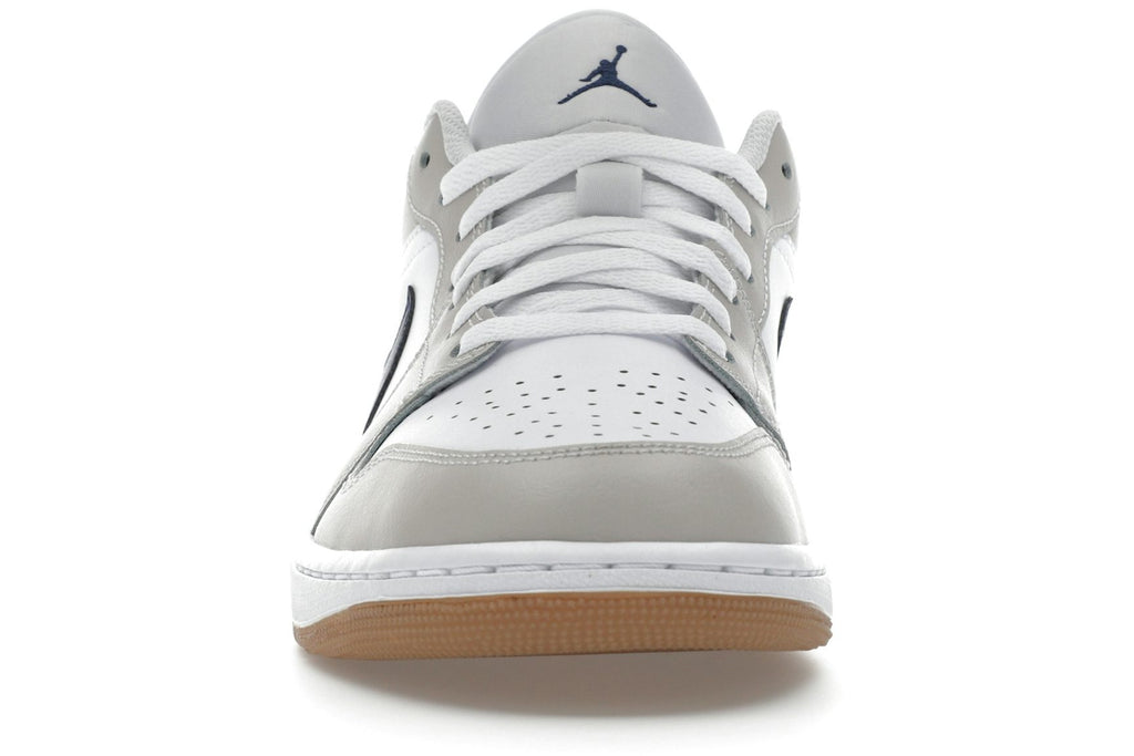 Jordan 1 Low Midnight Navy Neutral Grey-2