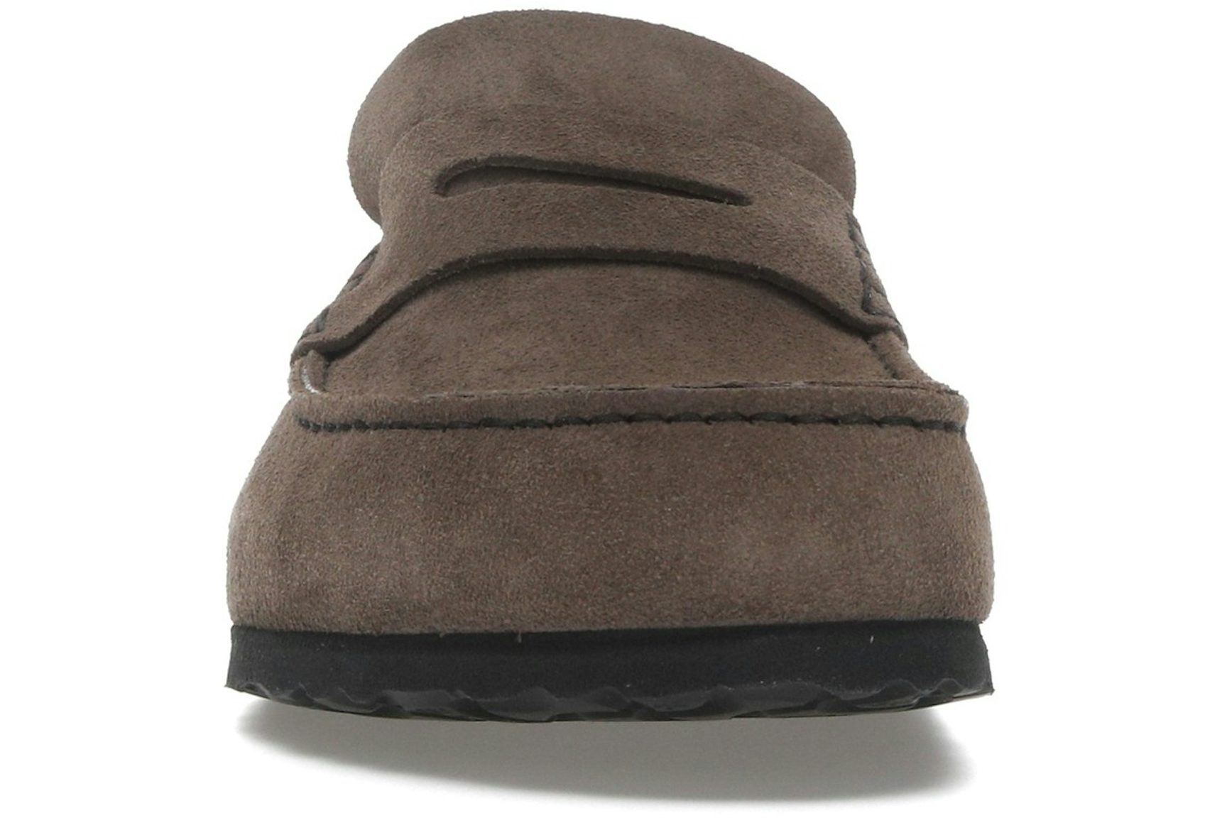 Birkenstock Naples Wrapped Suede Leather Concrete Grey-2