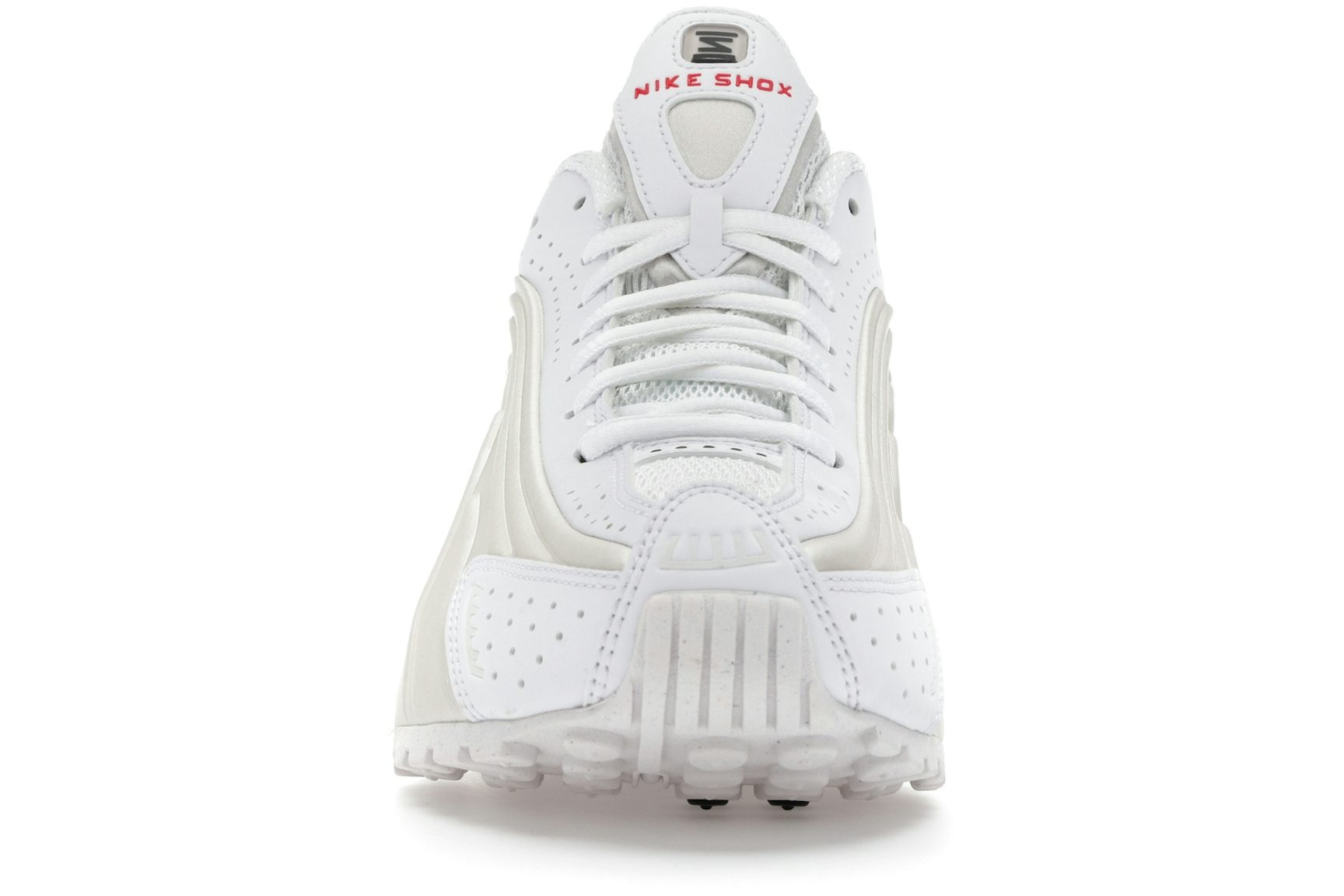 Nike Shox R4 White Phantom Picante Red (Women's)-2