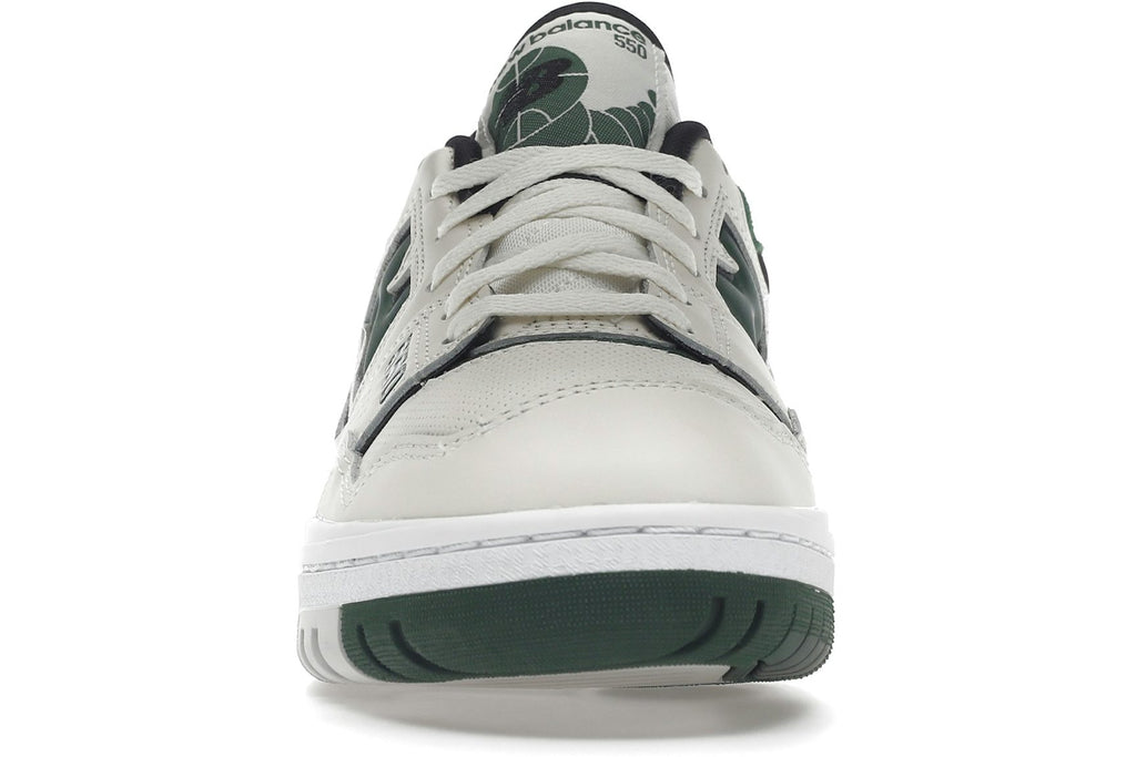 New Balance 550 Sea Salt Pine Green-2