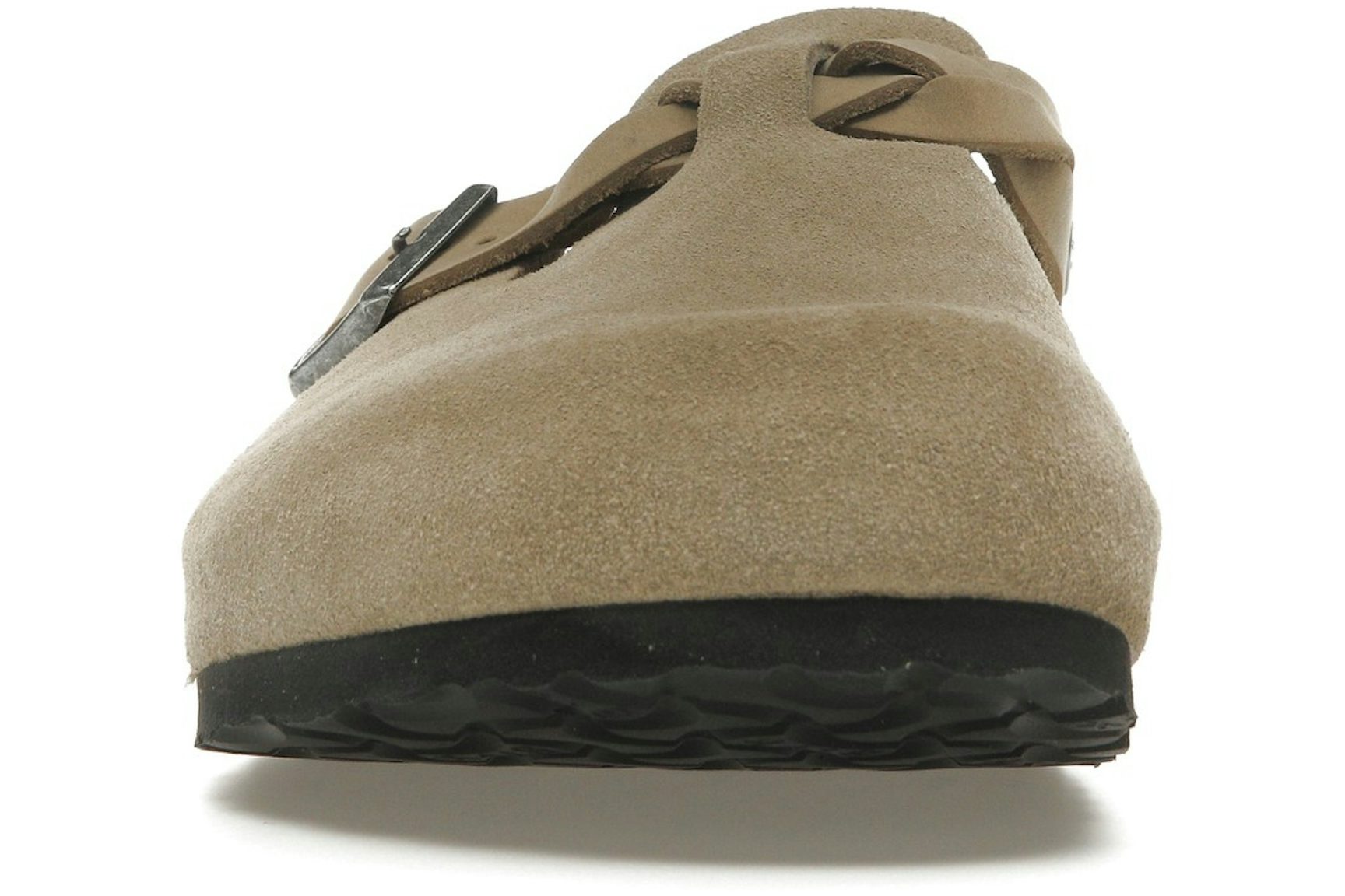 Birkenstock Boston Braided Suede Taupe-2