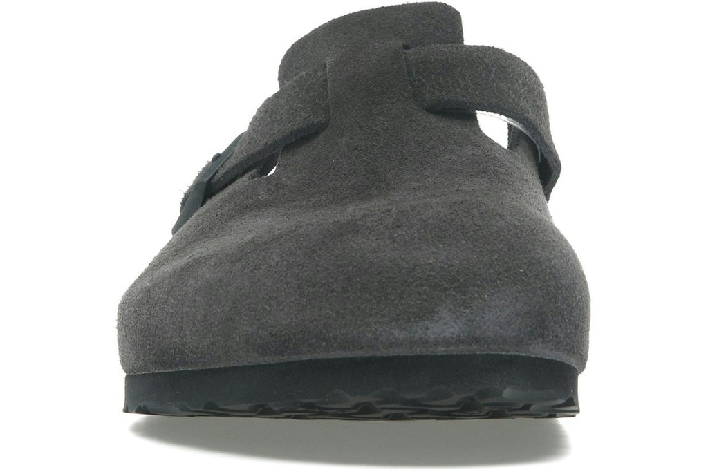 Birkenstock Boston Suede Velvet Grey-2