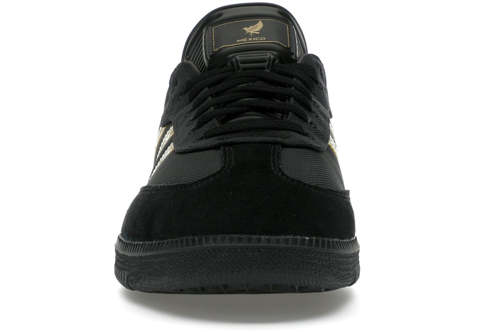 adidas Samba OG Mexico Black Gold Metallic-2