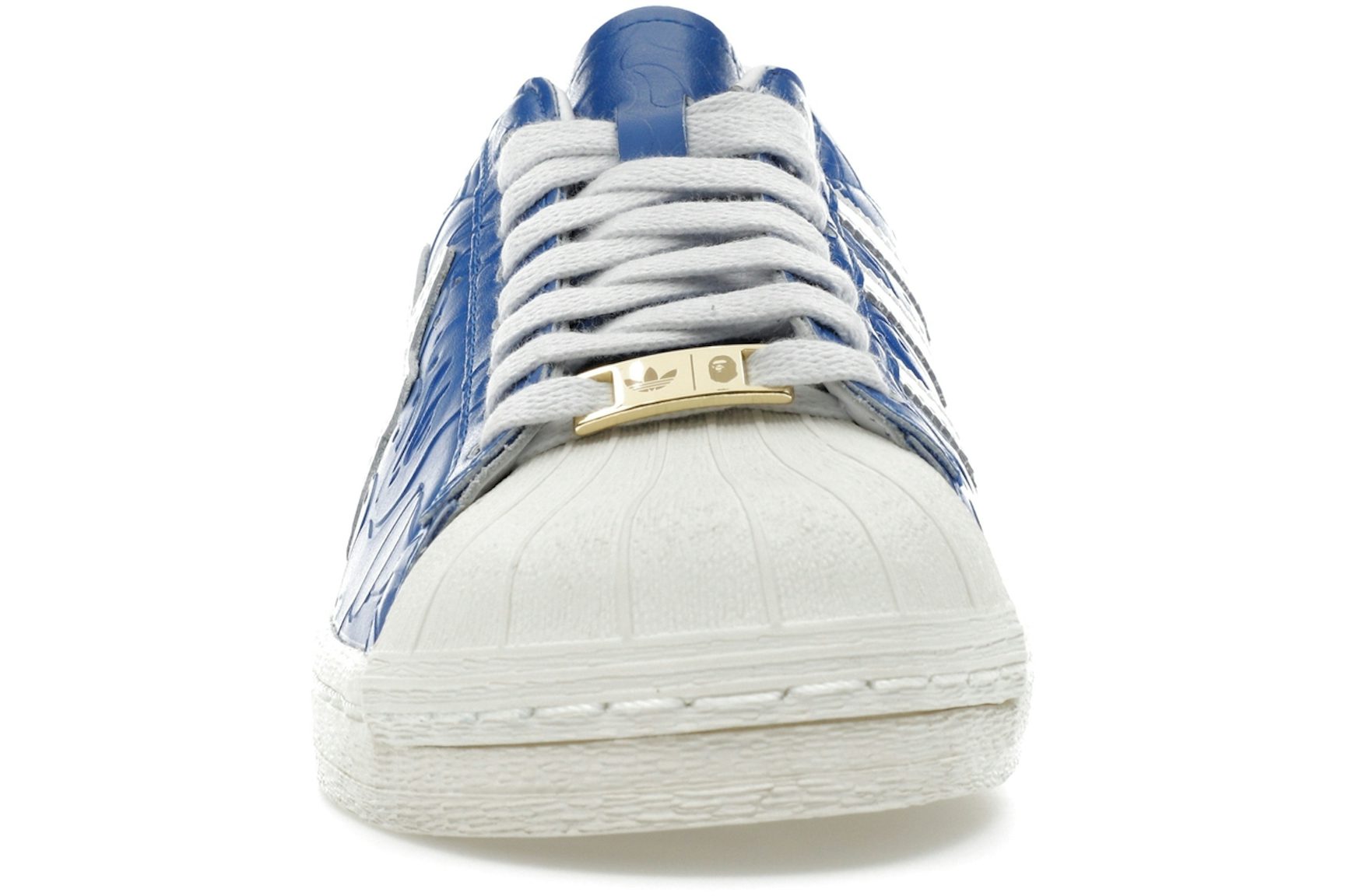 adidas Superstar Vintage Bape Blue White-2