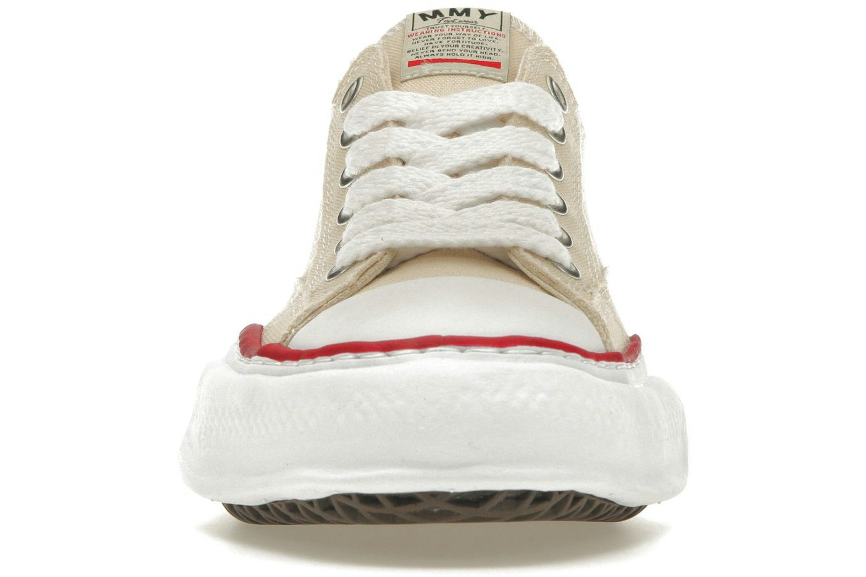 Maison Mihara Yasuhiro Peterson OG Sole Canvas Low Natural-2