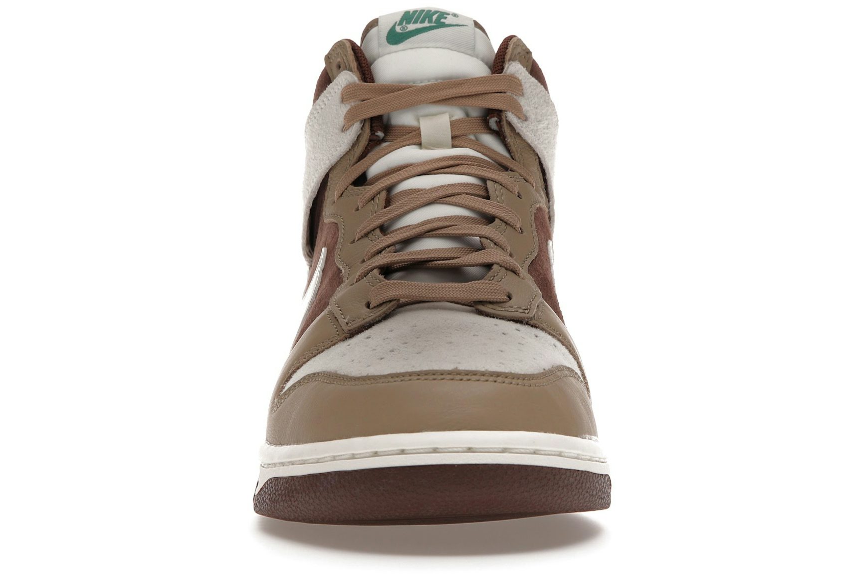 Nike Dunk High Light Chocolate-2
