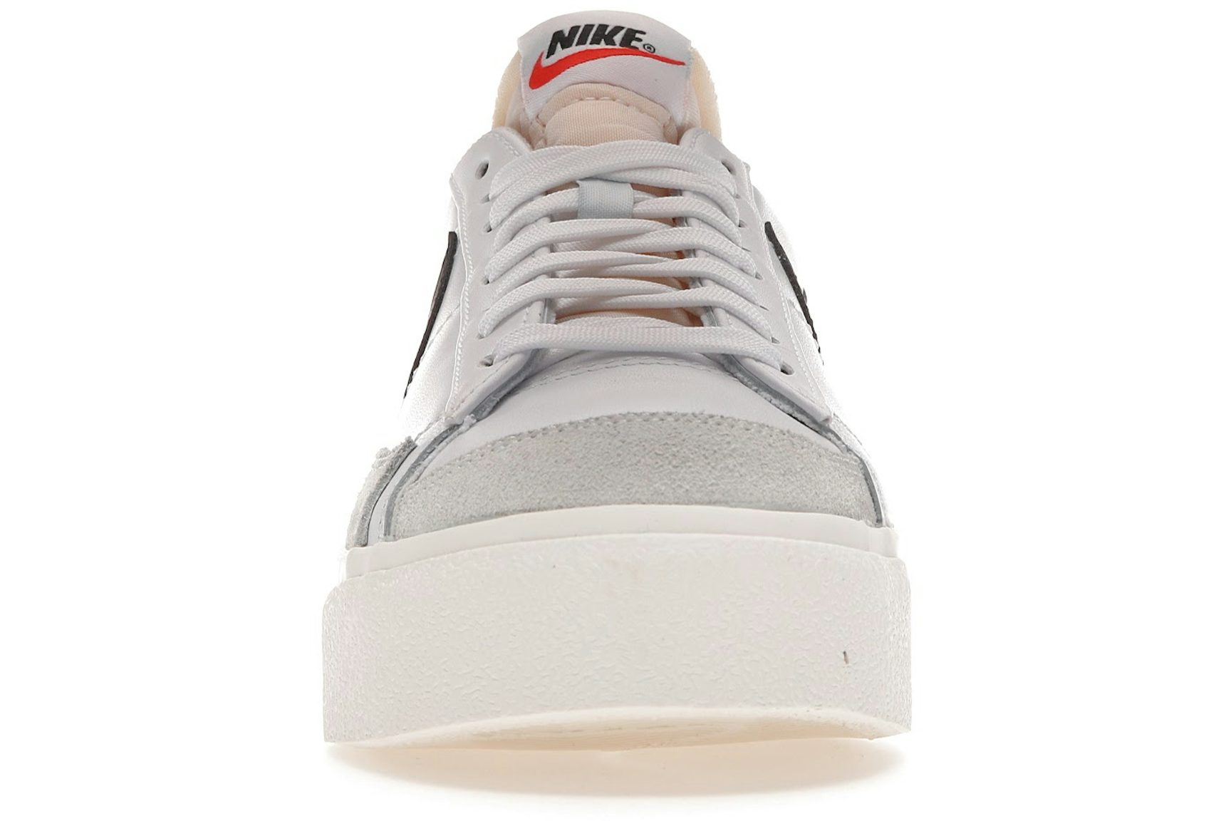 Nike Blazer Low Platform White Black (Women's)-2