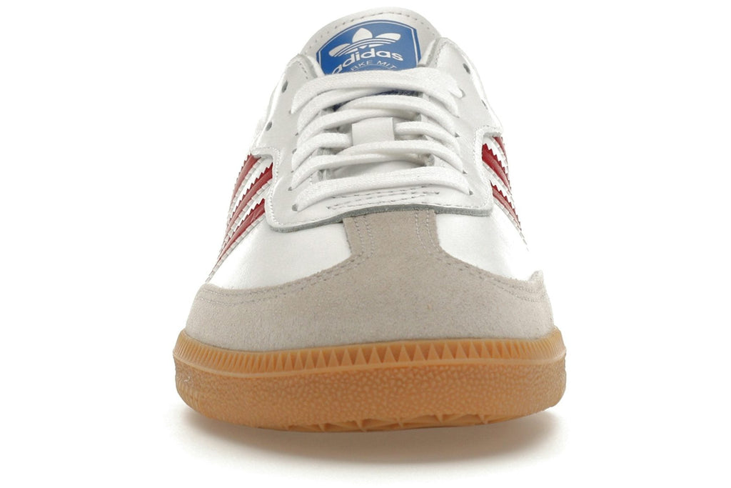adidas Samba OG White Burgundy Gum-2