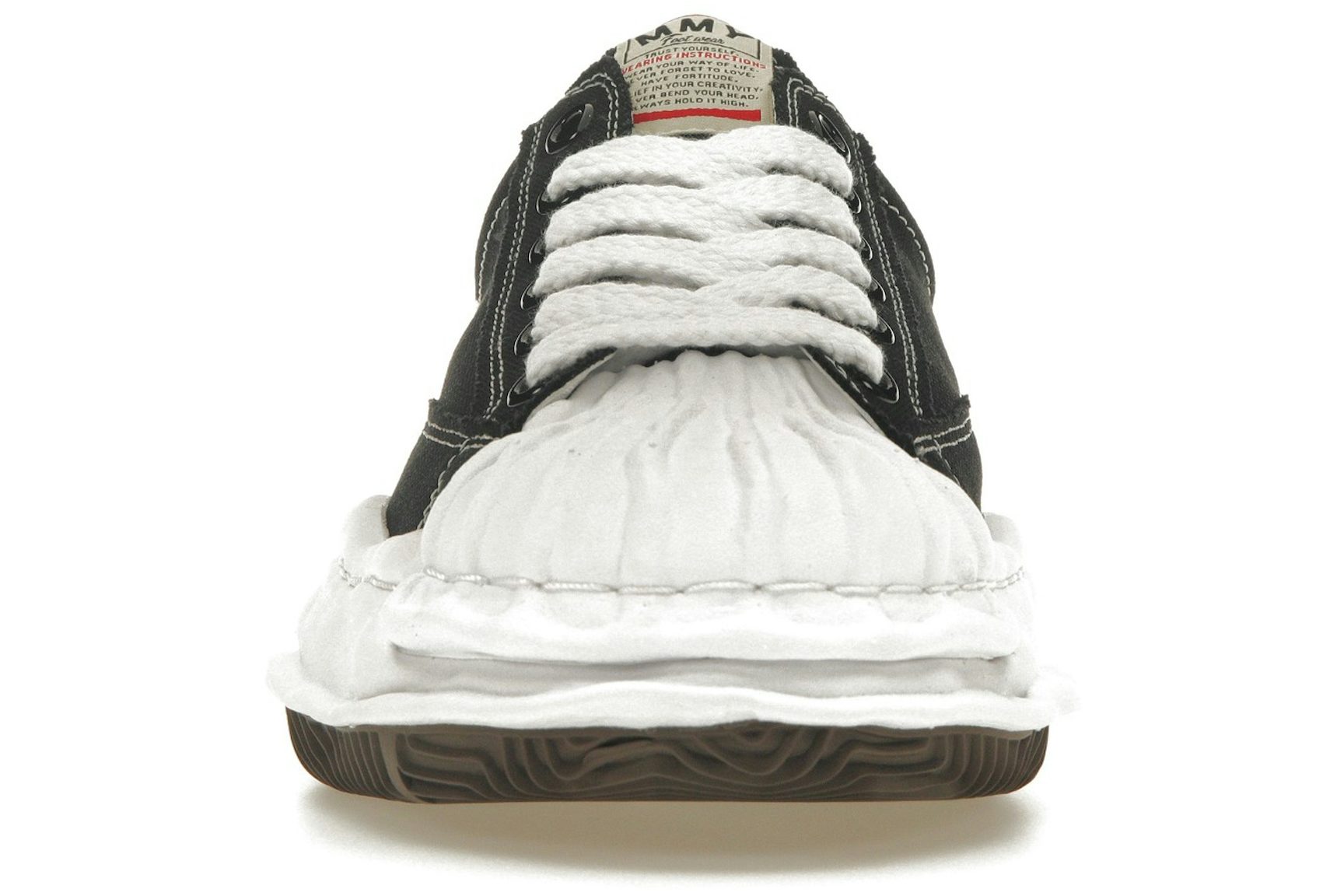 Maison Mihara Yasuhiro Blakey OG Sole Canvas Low Black White