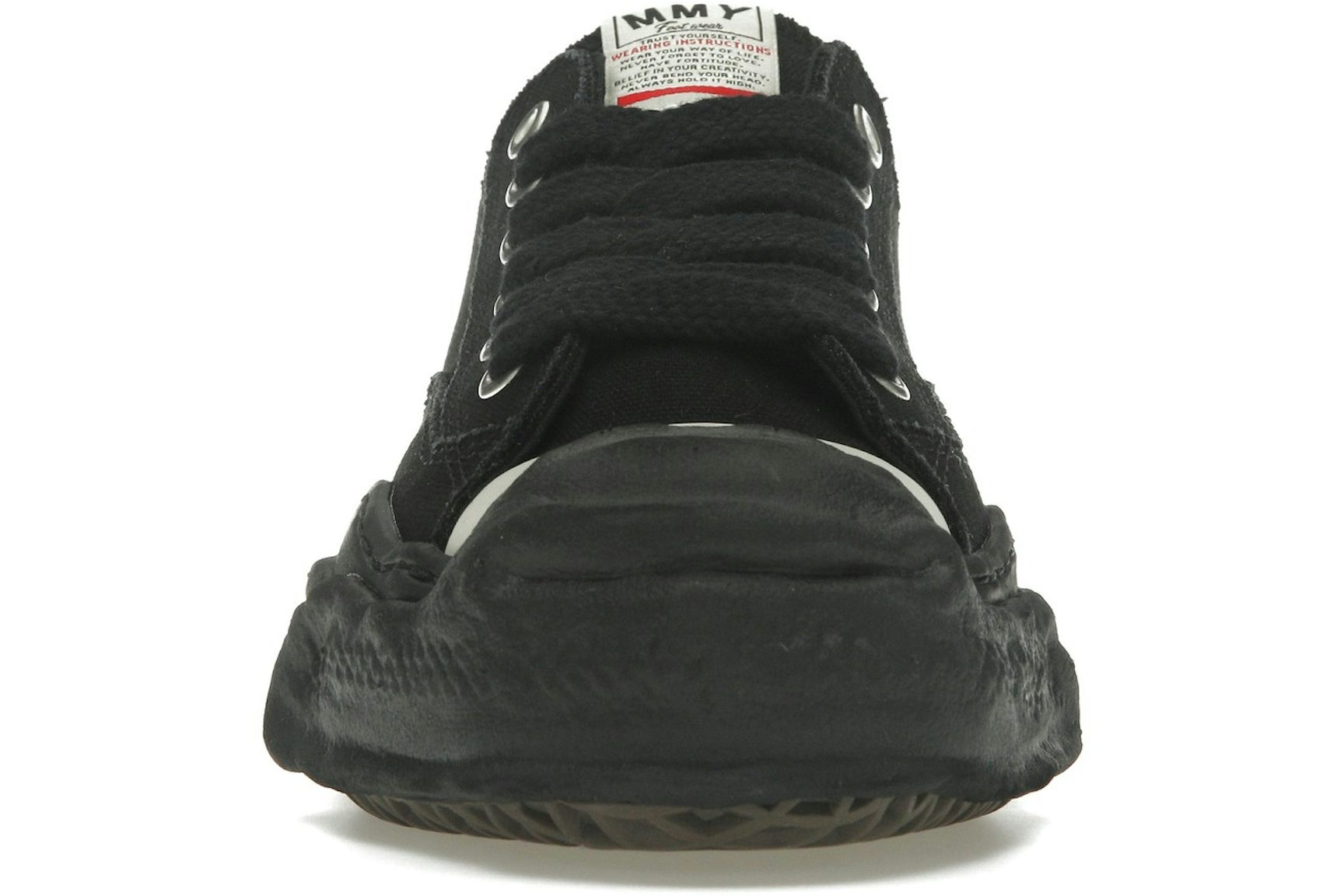 Maison Mihara Yasuhiro Hank OG Sole Canvas Low Black Black