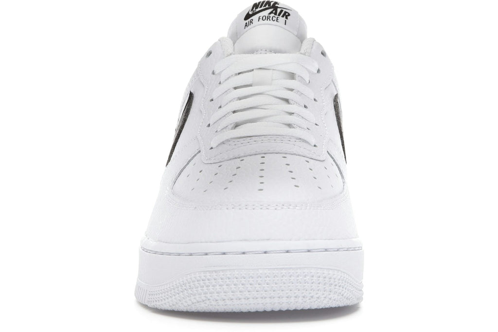 Nike Air Force 1 Low '07 White Black Pebbled Leather