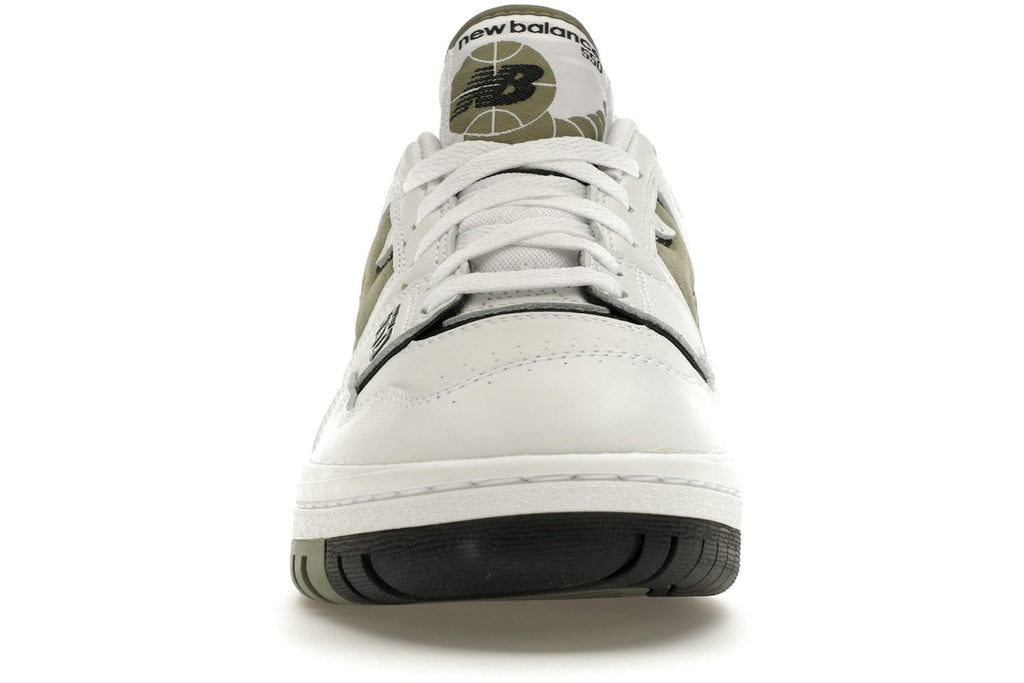 New Balance 550 White Dark Olivine-2