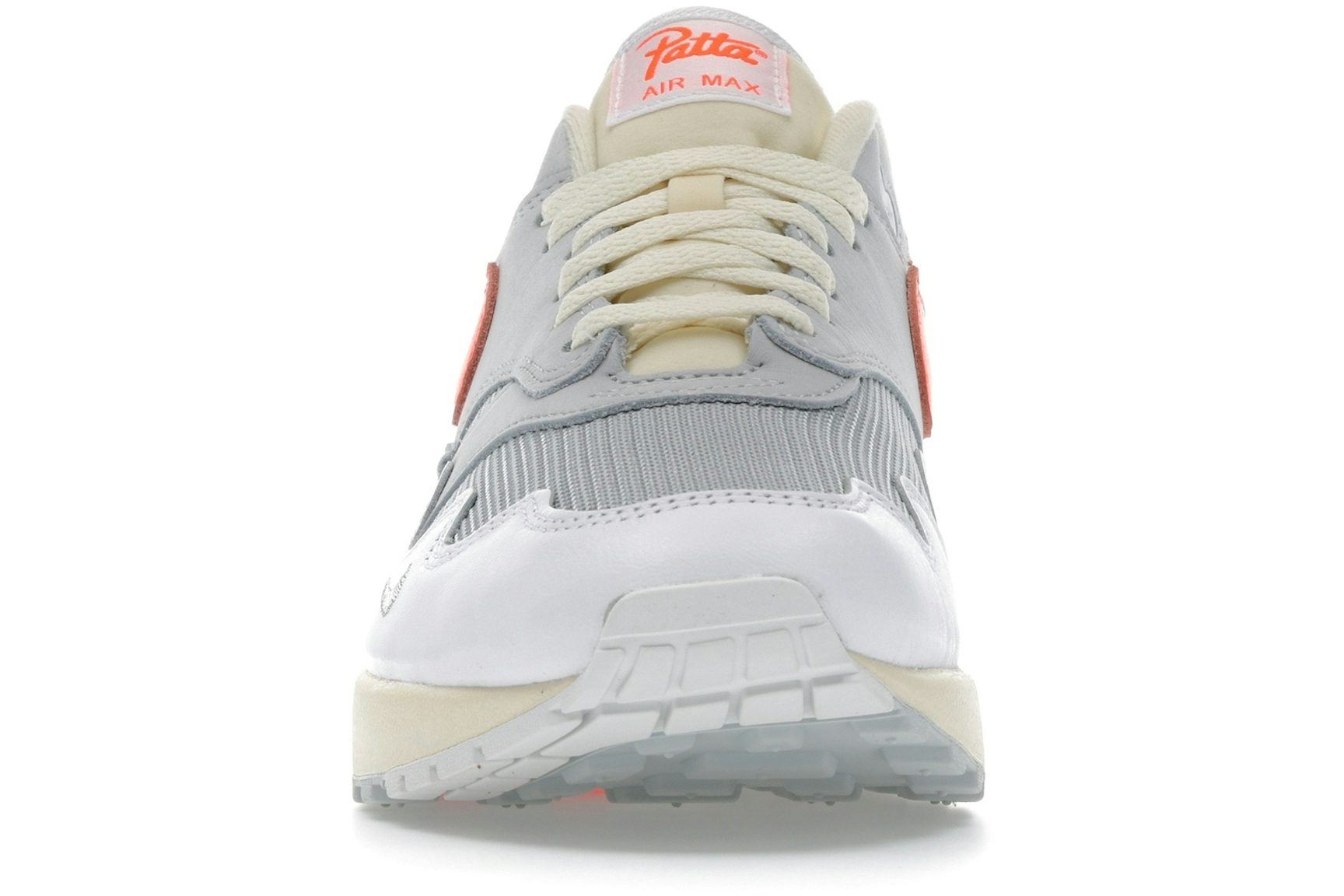 Nike Air Max 1 Patta Waves White Hyper Crimson (With Bracelet)-2