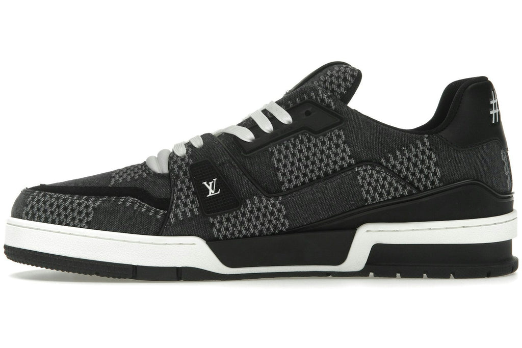 Louis Vuitton LV Trainer Black Damier 3D Denim