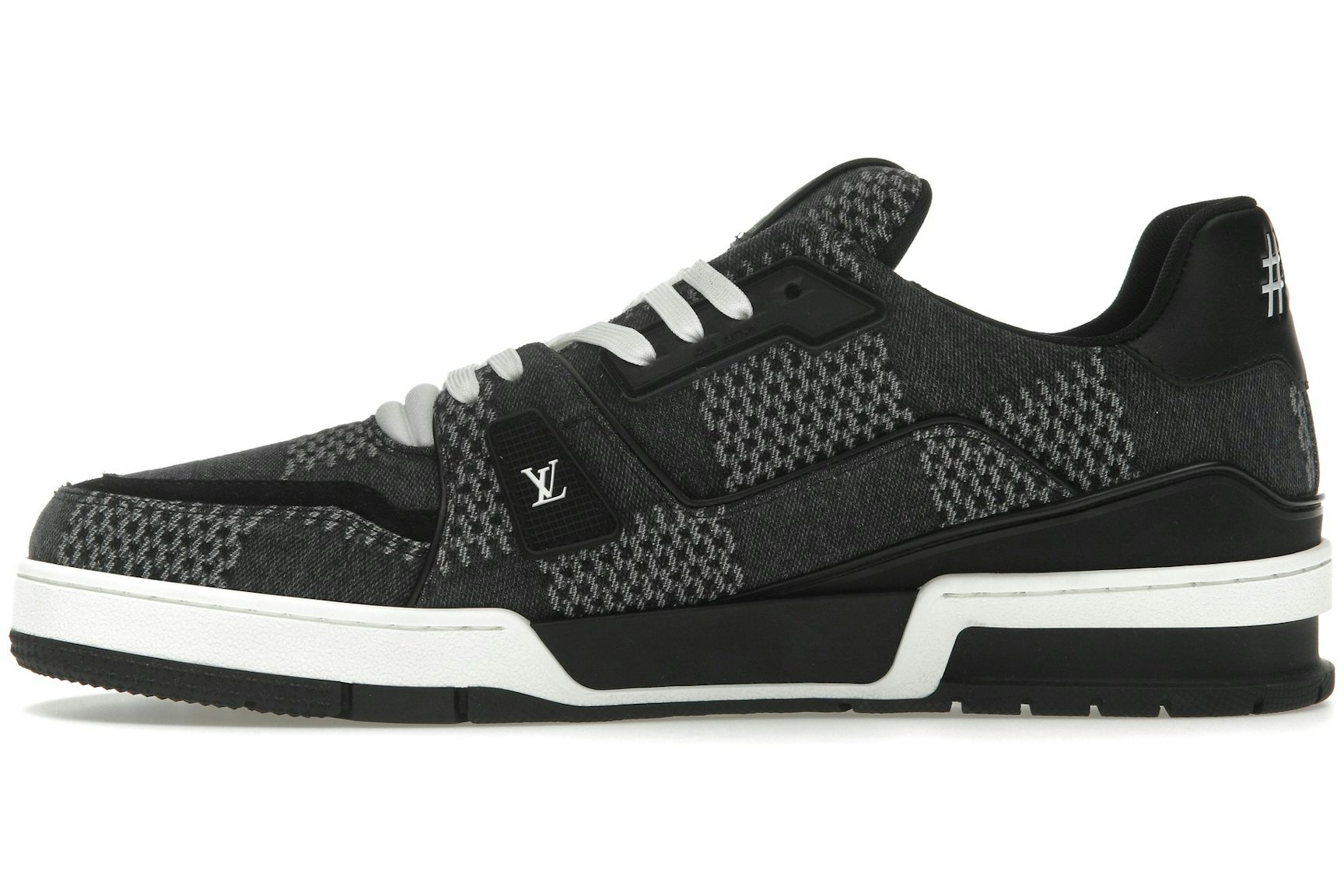 Louis Vuitton LV Trainer Black Damier 3D Denim