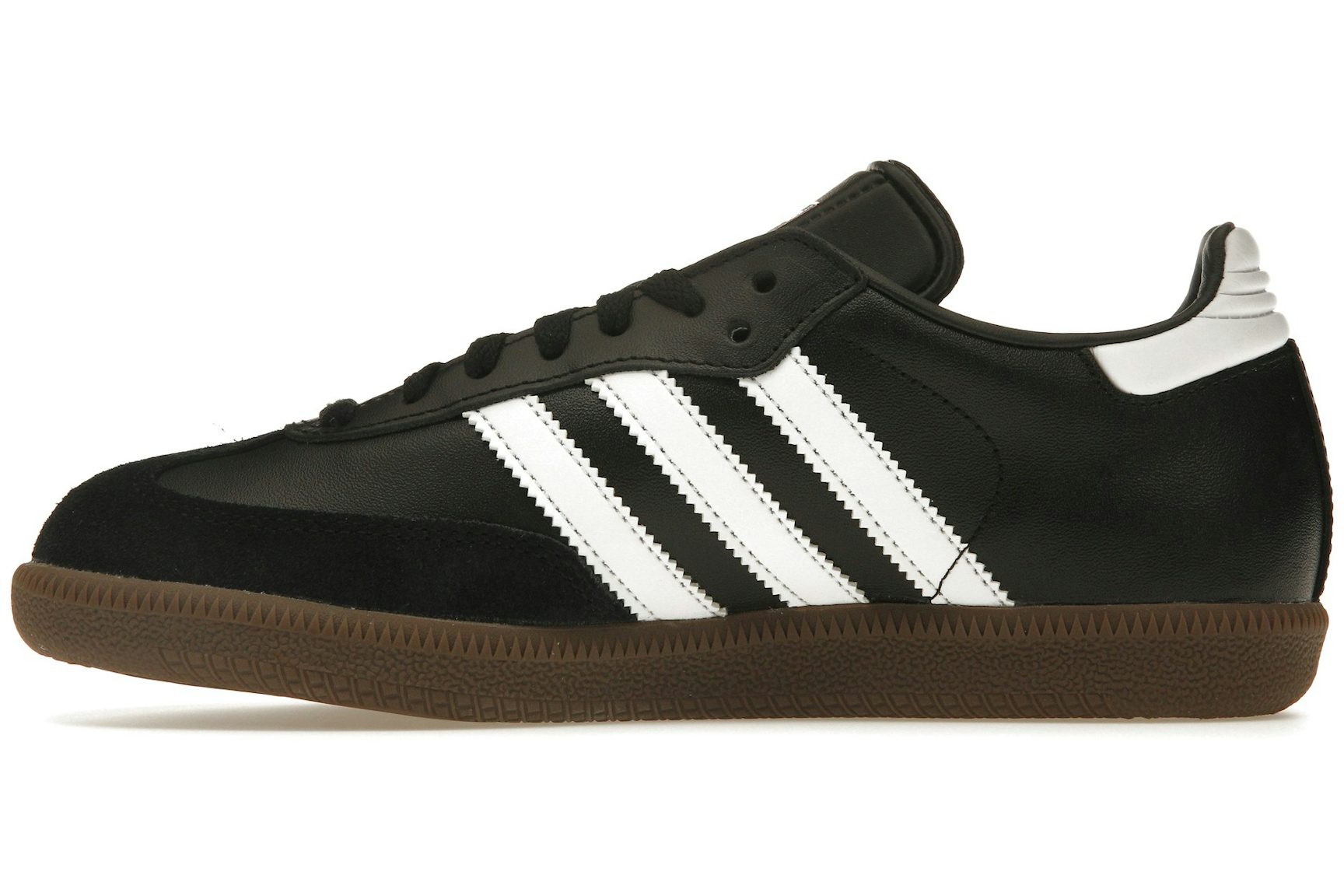 adidas Samba Leather Black White-3