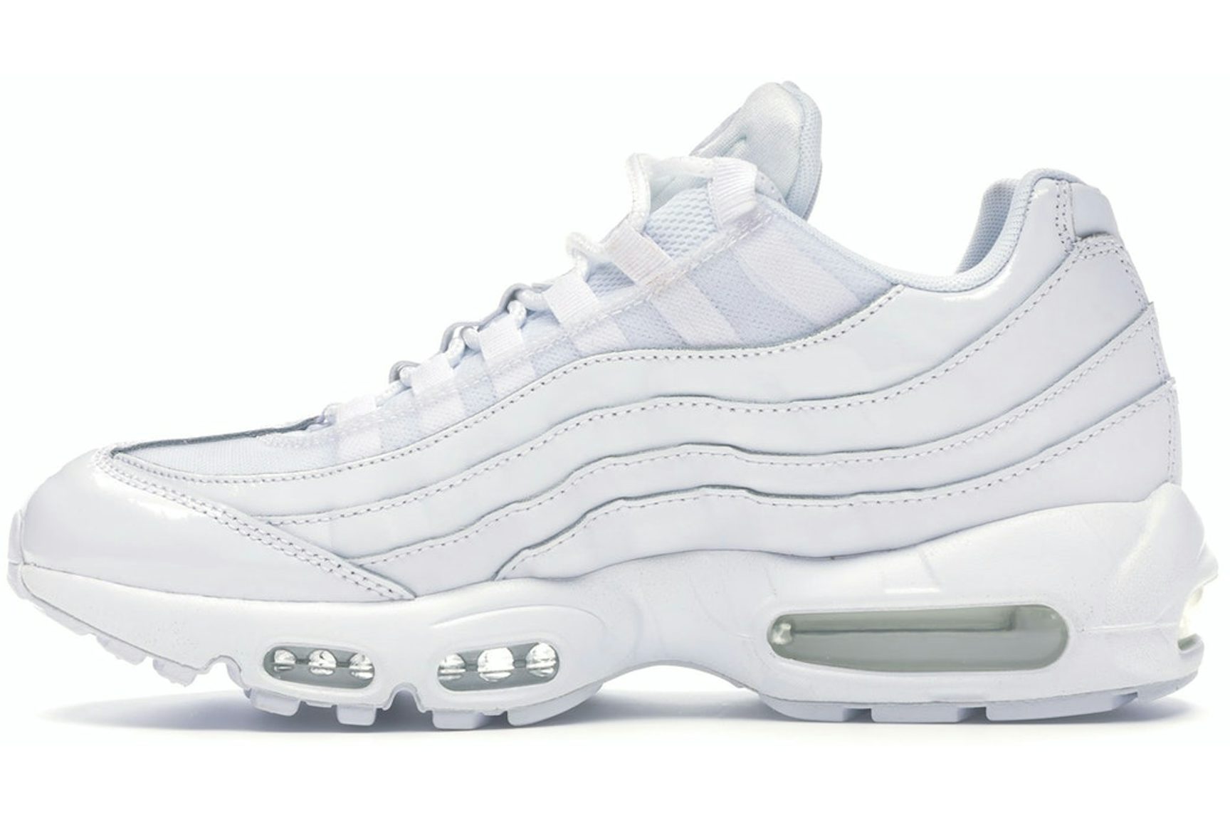 Nike Air Max 95 Triple White (Women's)