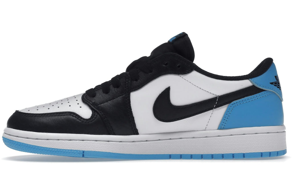 Jordan 1 Retro Low OG Black Dark Powder Blue (Women's)-3