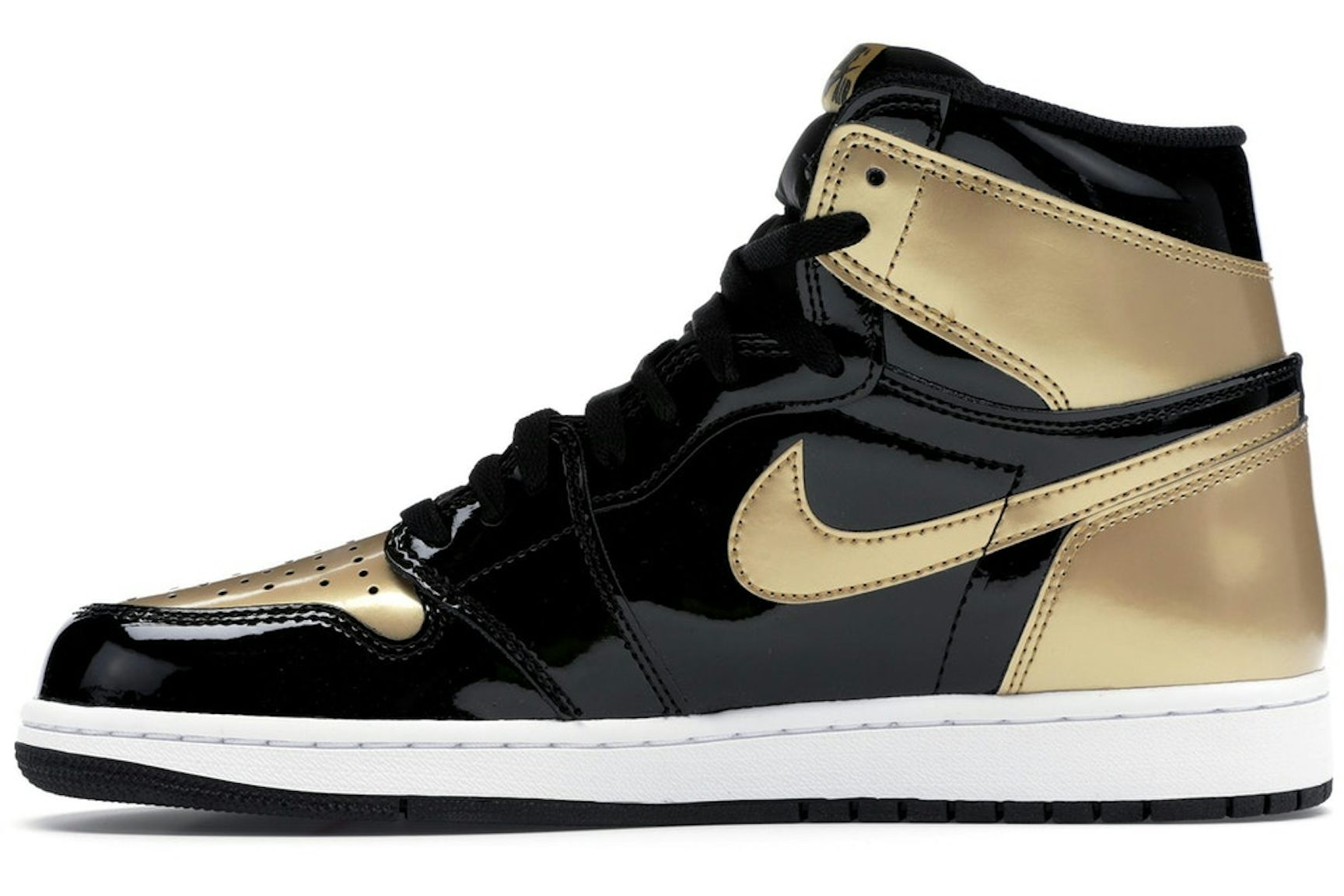 Jordan 1 Retro High NRG Patent Gold Toe