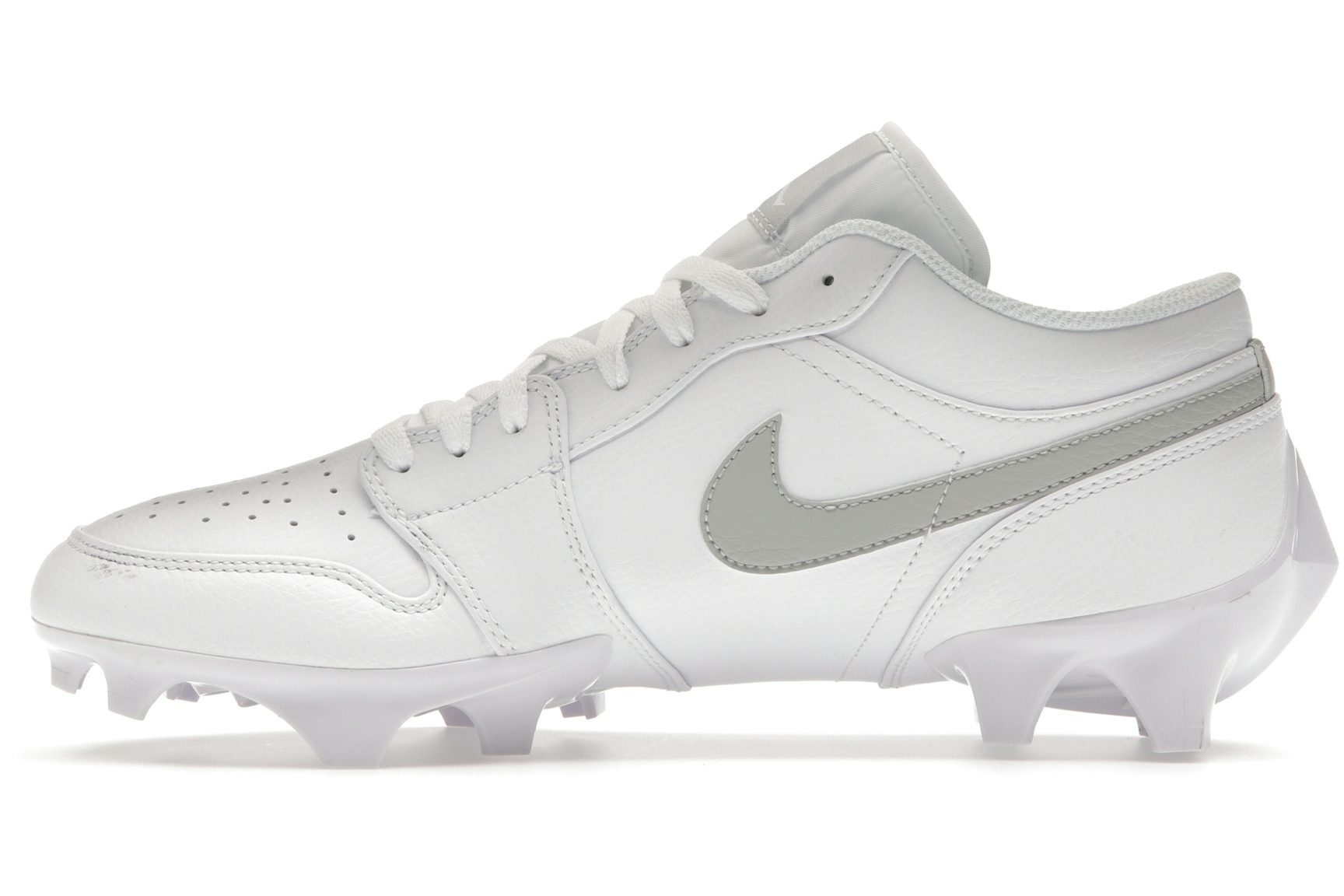 Jordan 1 Low TD Cleat White Grey Fog-3