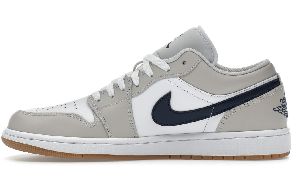 Jordan 1 Low Midnight Navy Neutral Grey-3