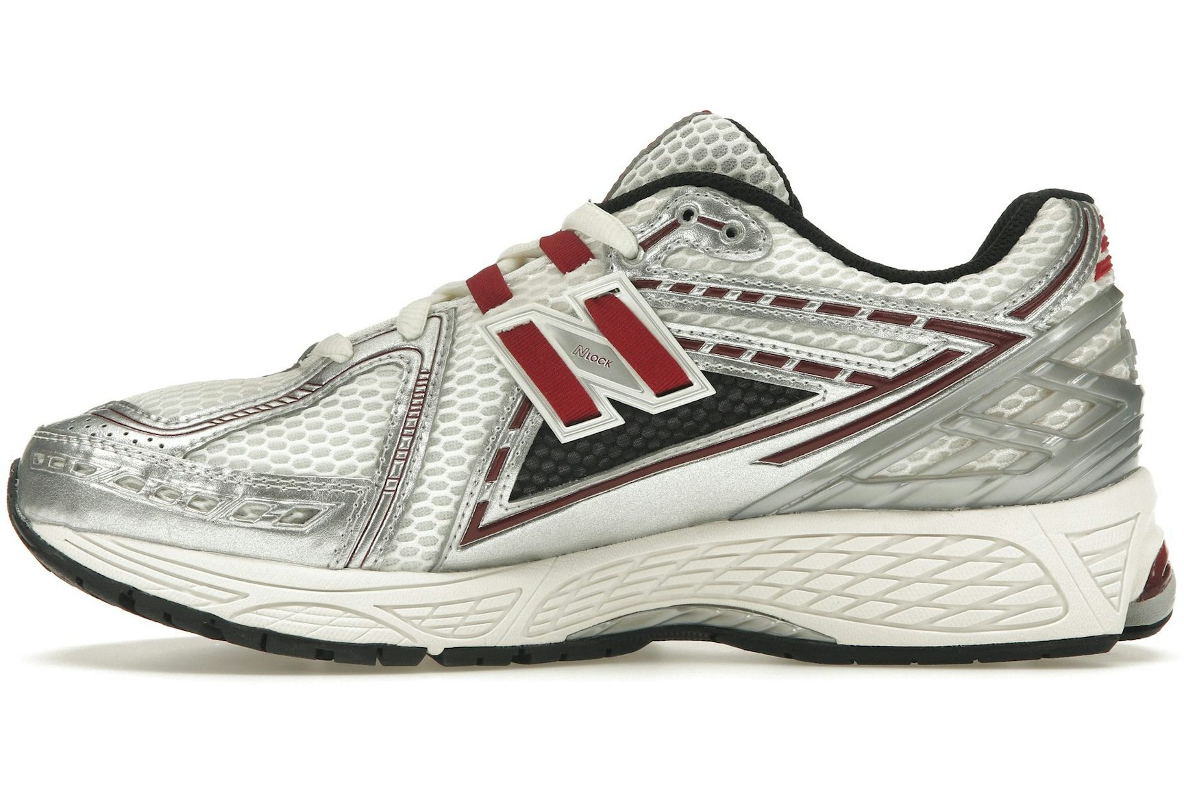 New Balance 1906R Silver Classic Crimson-3
