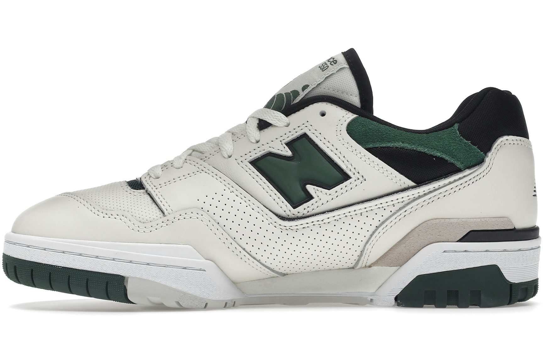 New Balance 550 Sea Salt Pine Green-3
