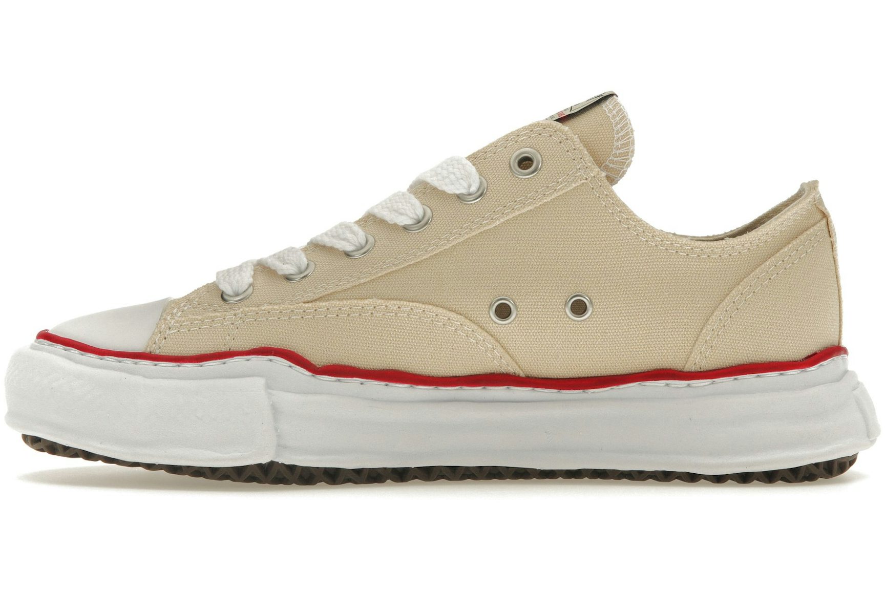 Maison Mihara Yasuhiro Peterson OG Sole Canvas Low Natural-3