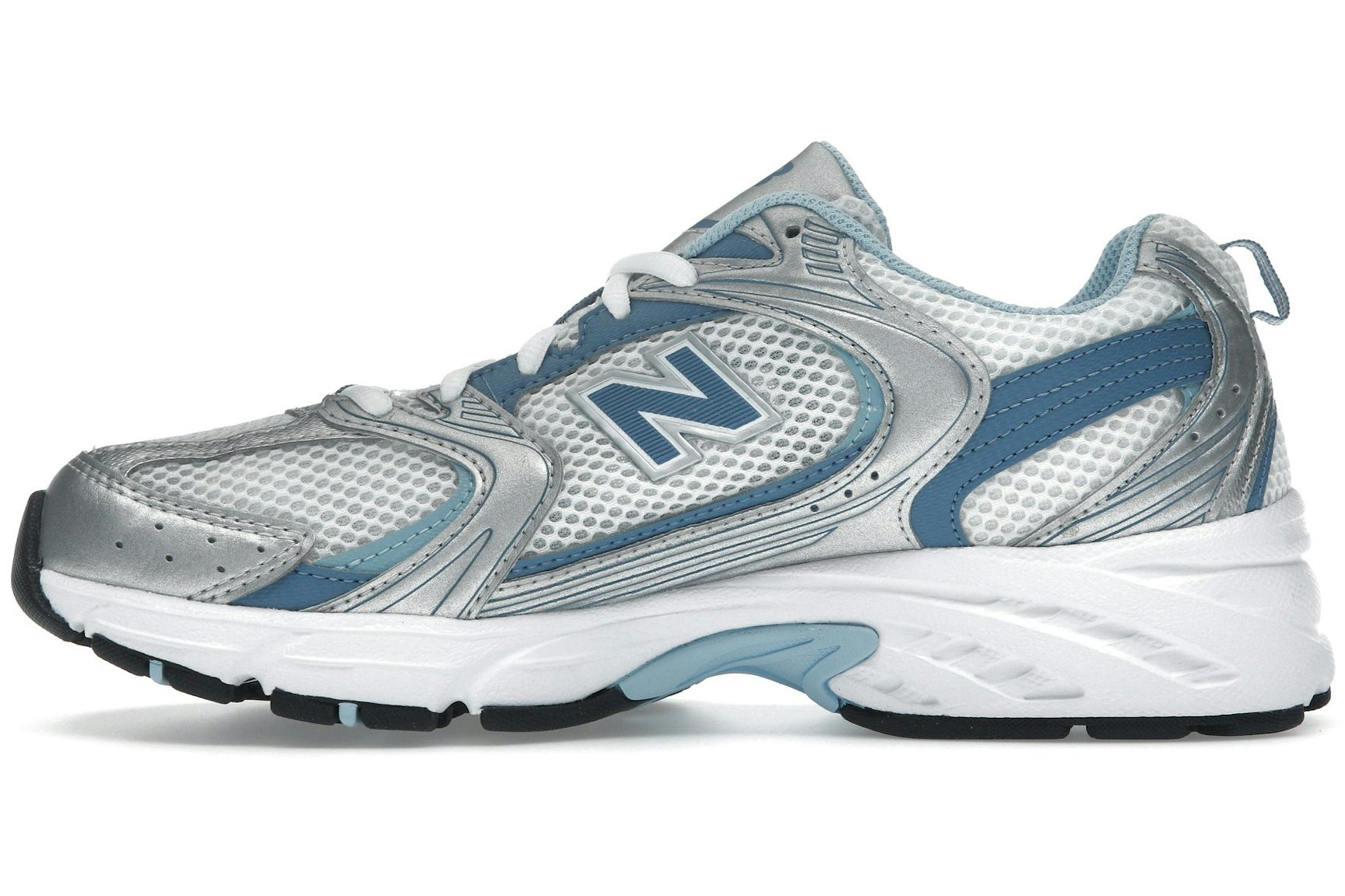 New Balance 530 Silver Metallic Heron Blue