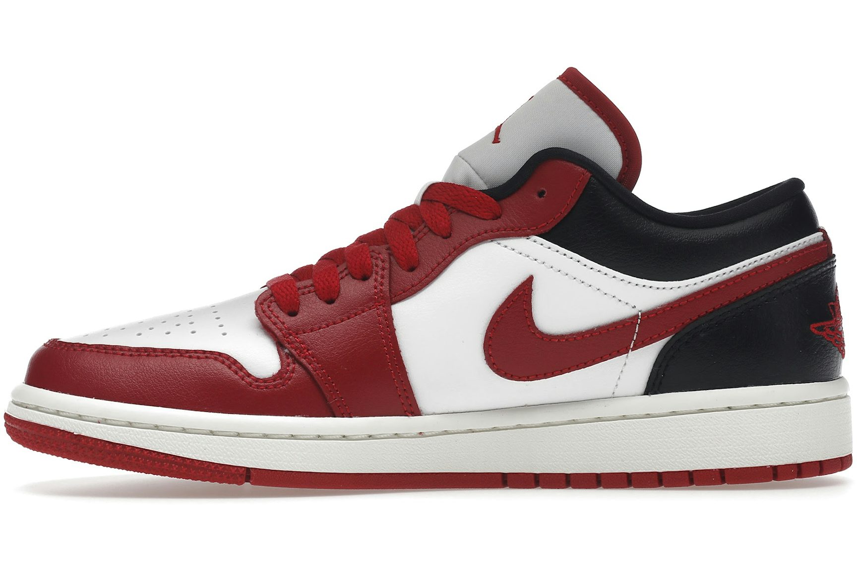 Jordan 1 Low Reverse Black Toe (Women's)-3