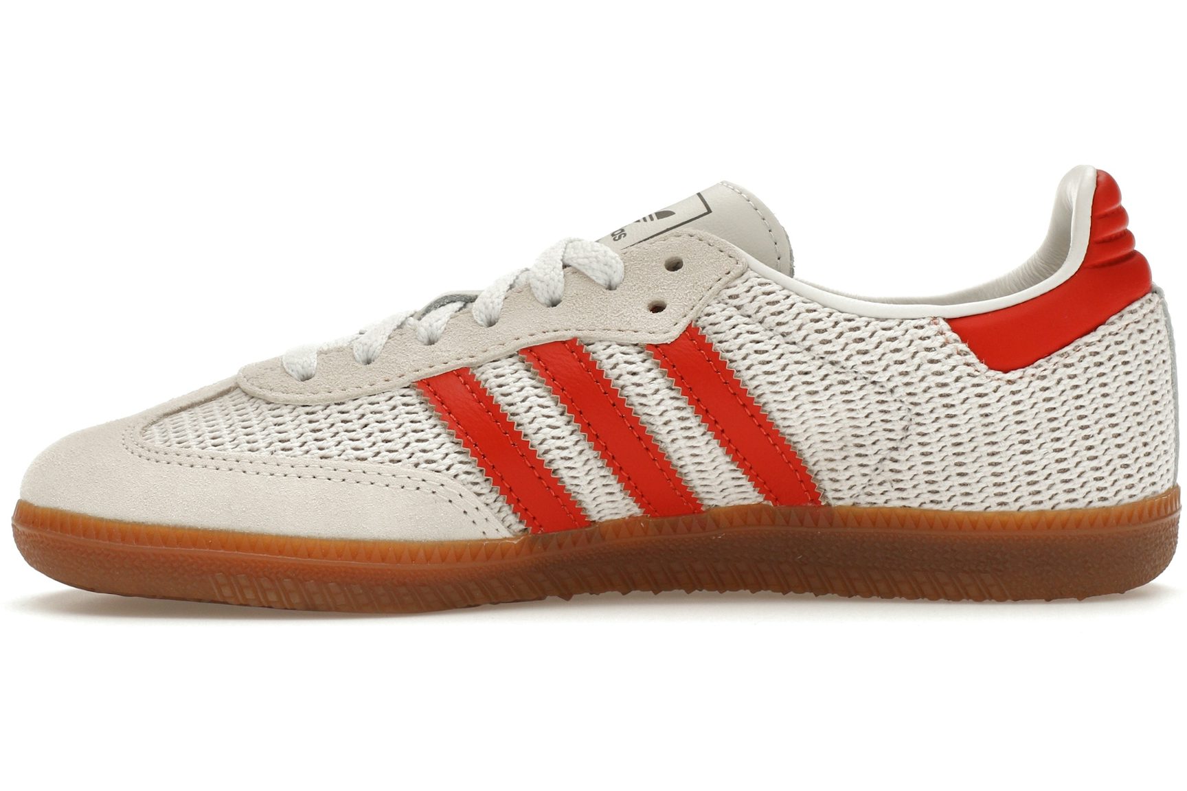 adidas Samba OG Crystal White Preloved Red-3