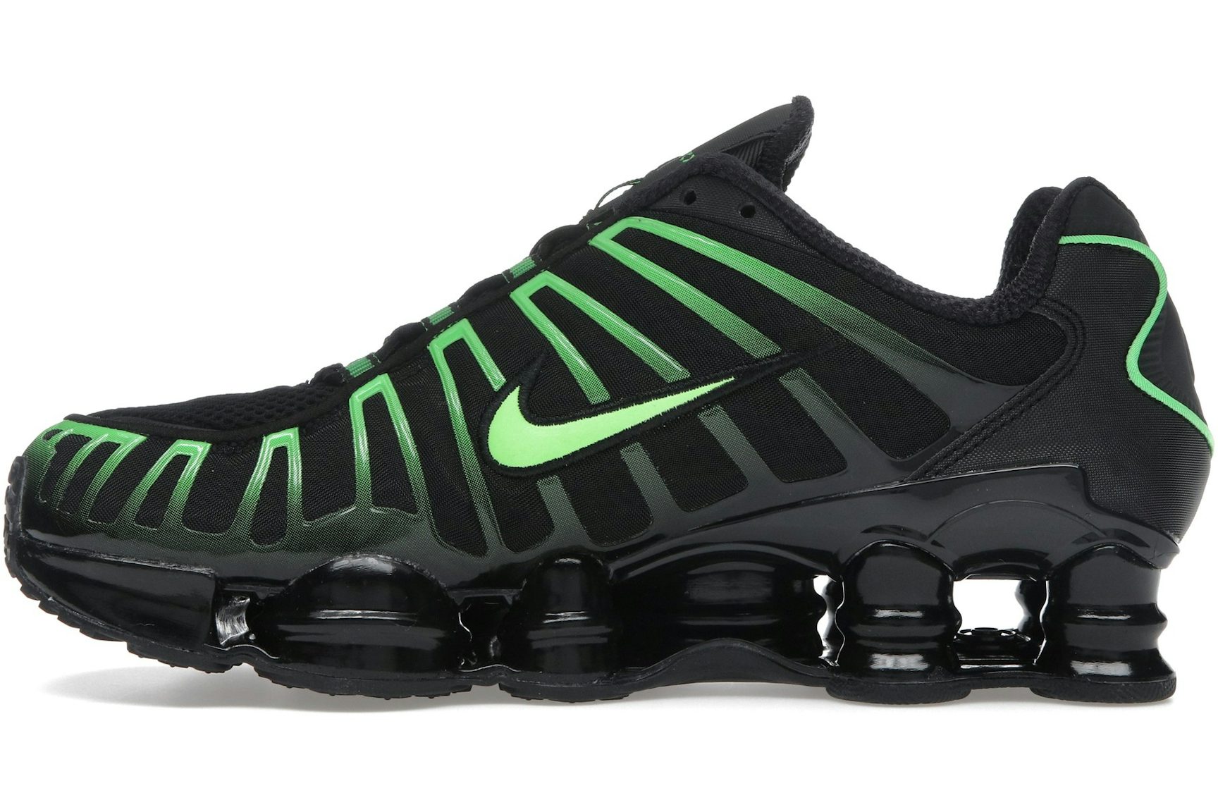 Nike Shox TL Black Green Strike