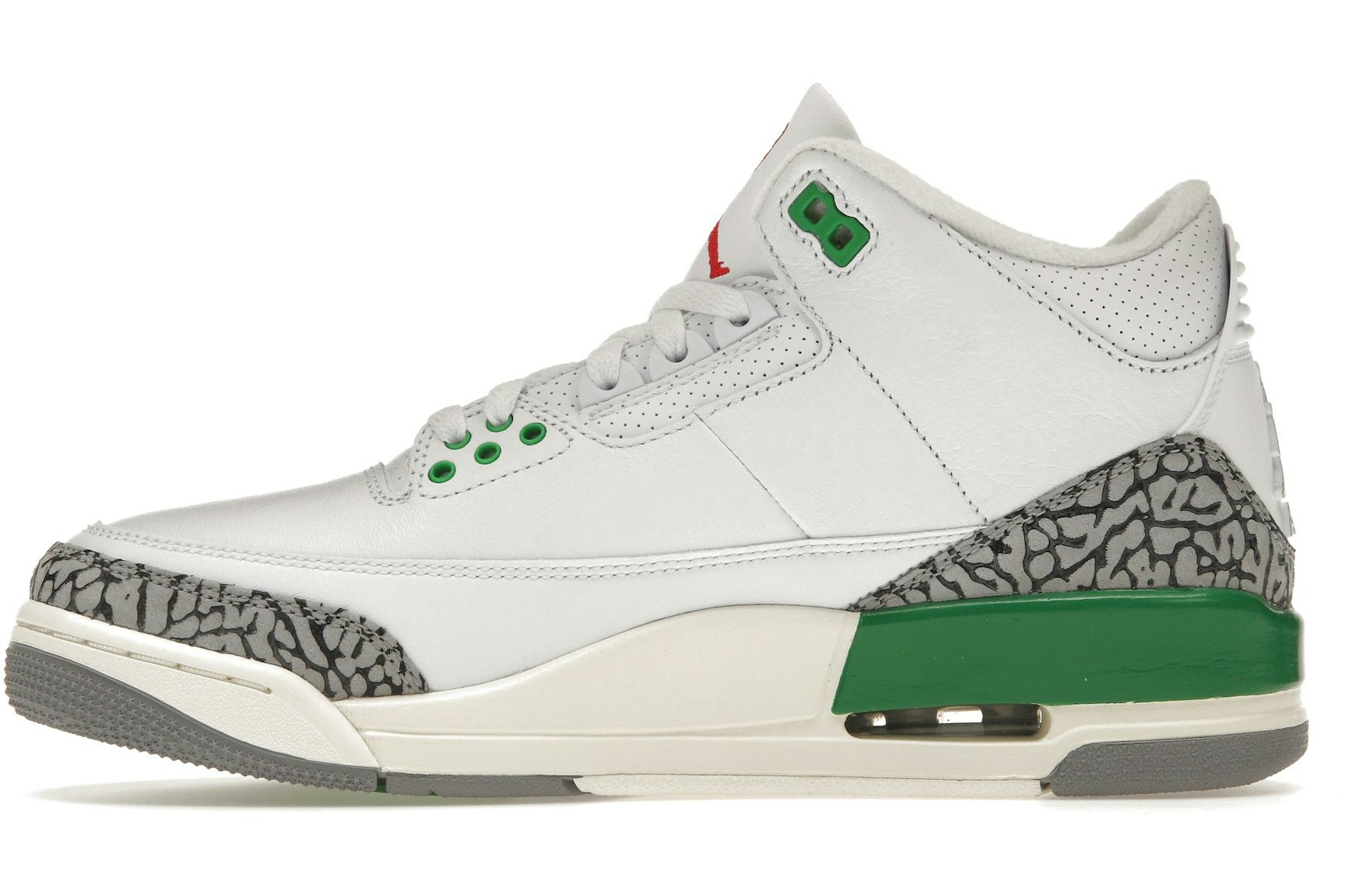Jordan 3 Retro Lucky Green (Women's)-3